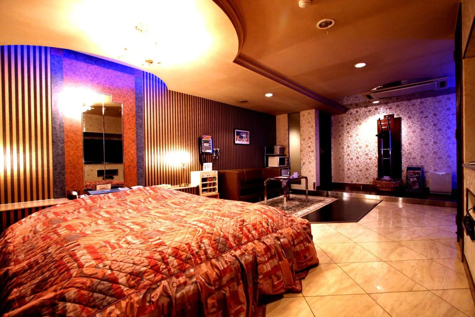 Bed in Hotel Ohirune Racco Himeji Royal (Adult Only)