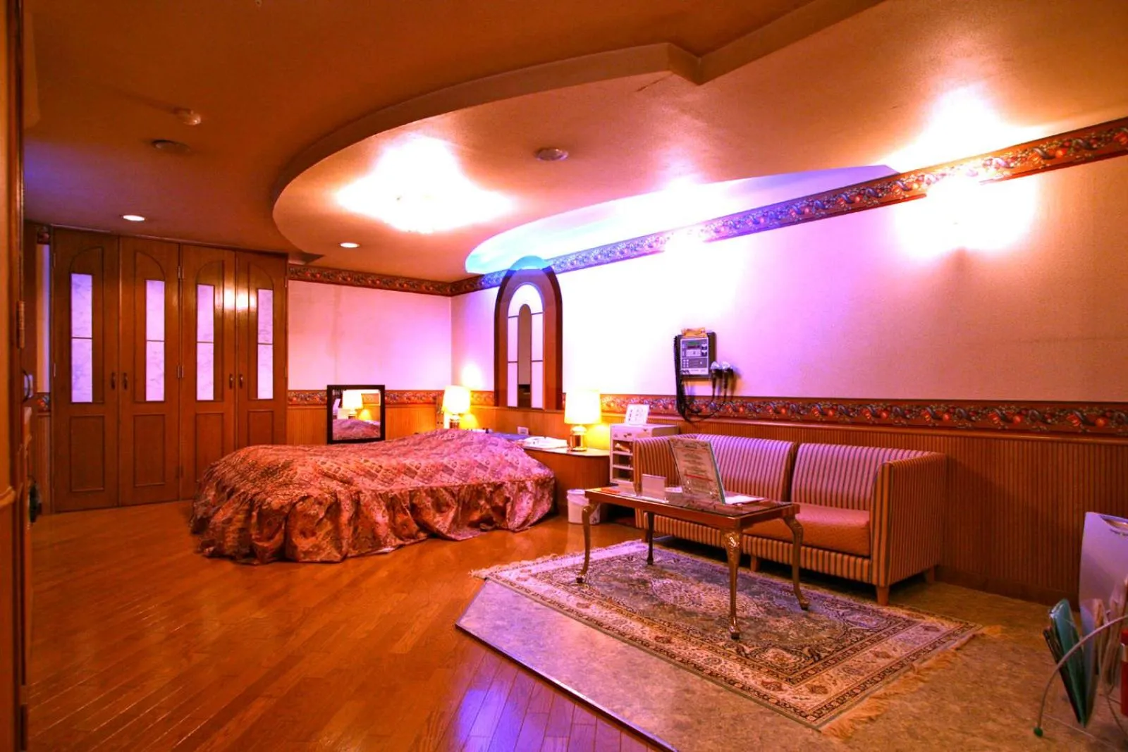 Bed in Hotel Ohirune Racco Himeji Royal (Adult Only)