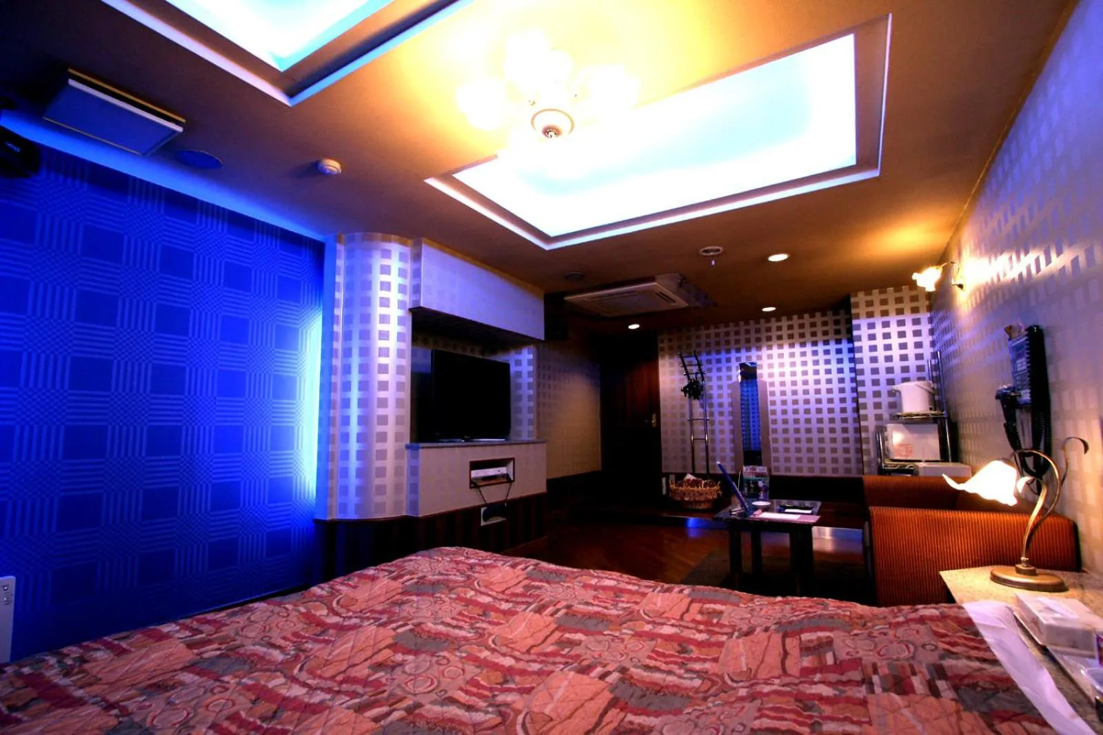 Bed in Hotel Ohirune Racco Himeji Royal (Adult Only)