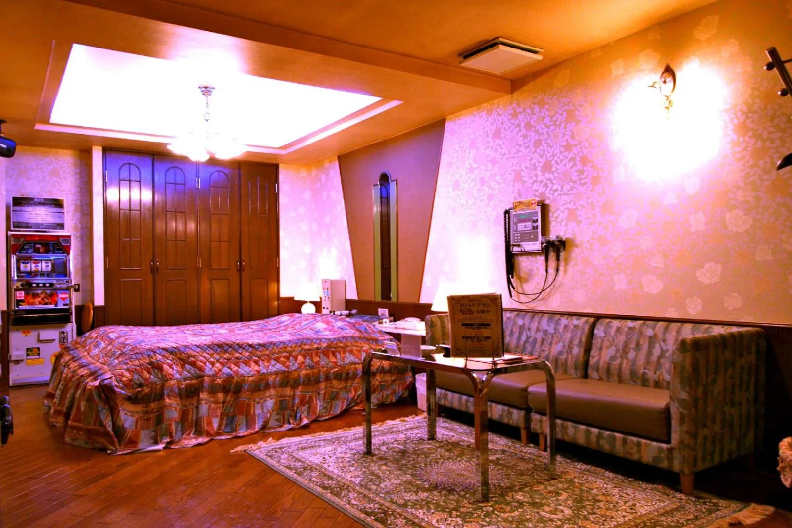 Bed in Hotel Ohirune Racco Himeji Royal (Adult Only)