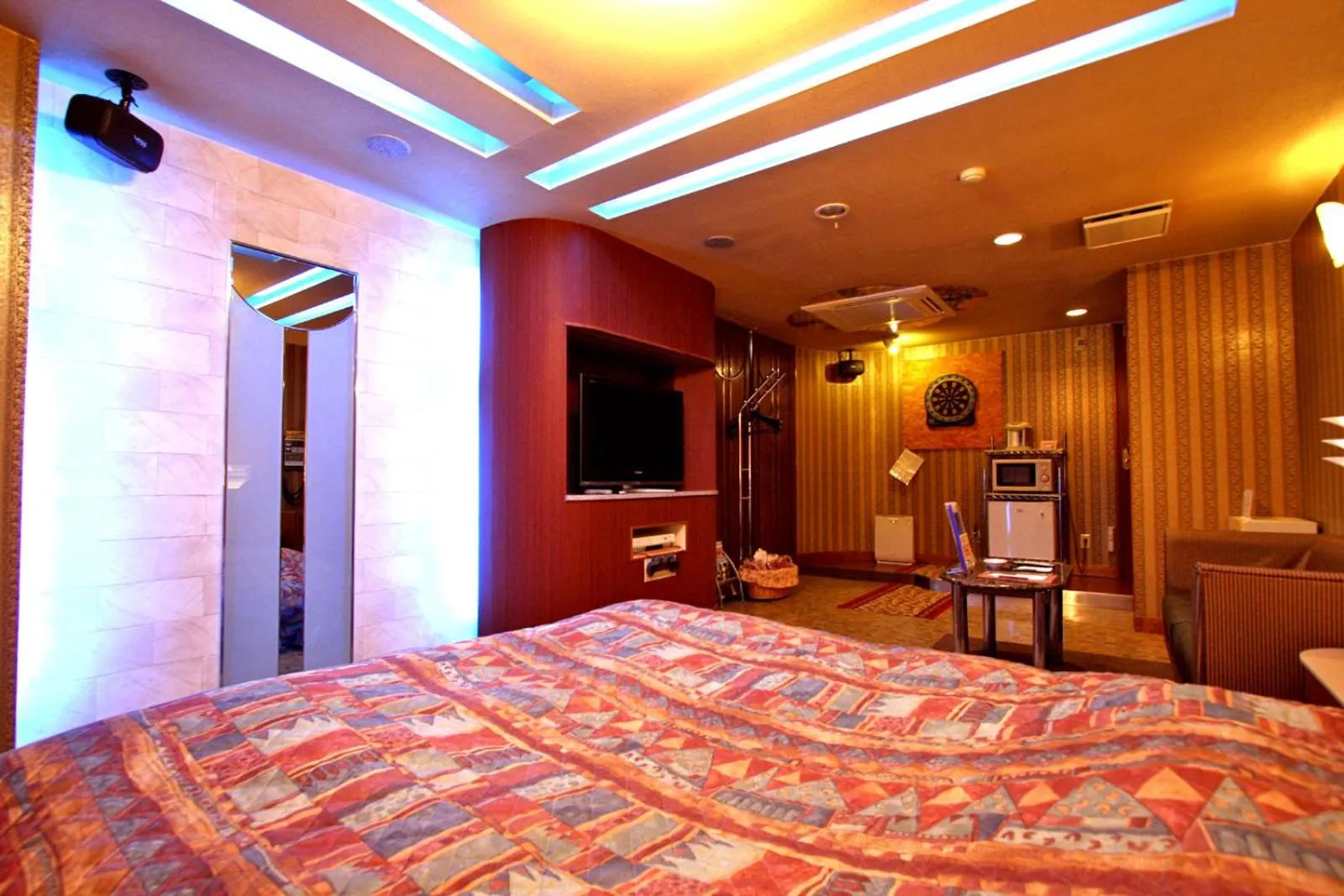 Bed in Hotel Ohirune Racco Himeji Royal (Adult Only)