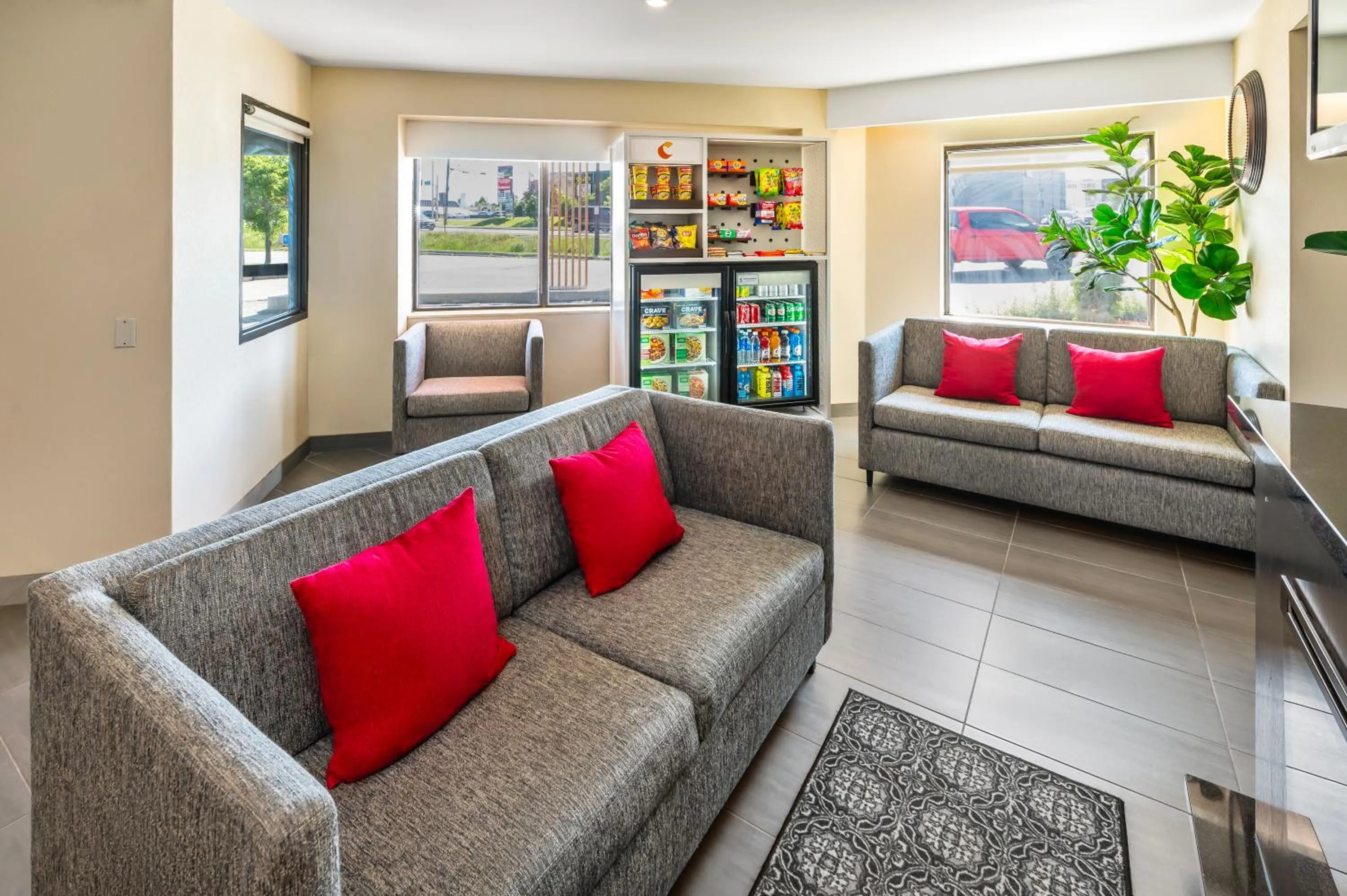 Lobby or reception in Comfort Inn