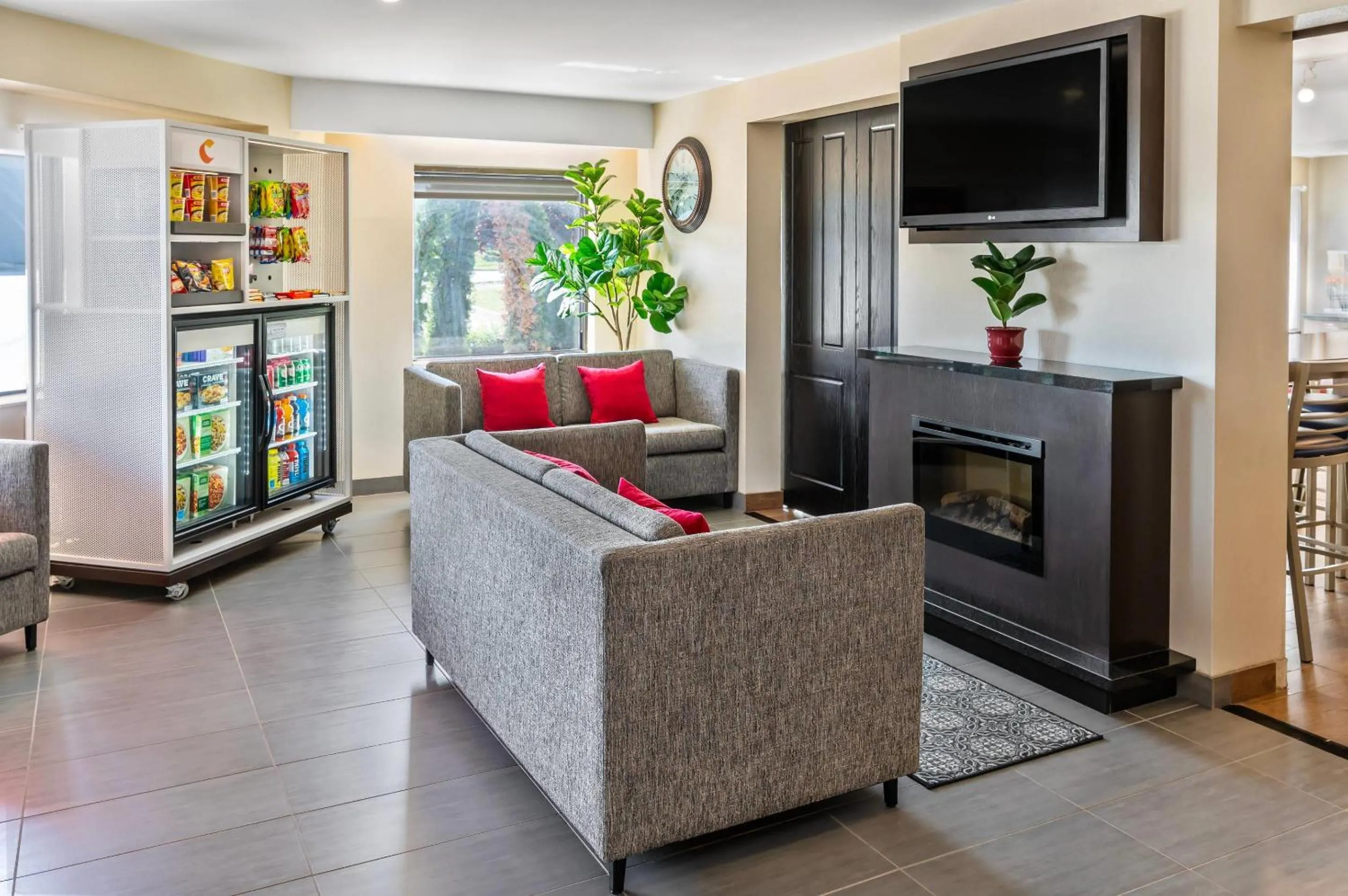 Lobby or reception in Comfort Inn