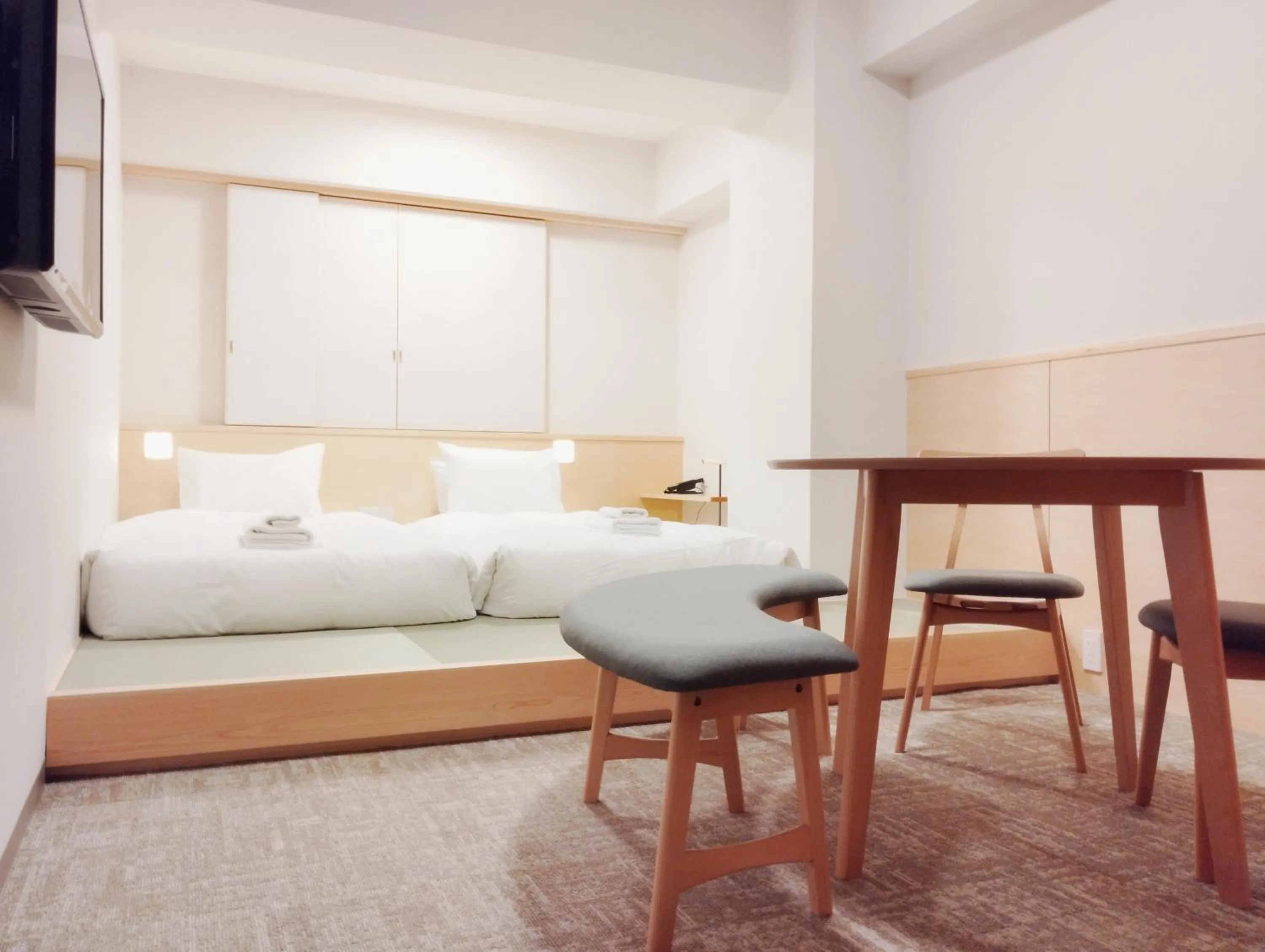 Photo of the whole room, Bed in Apartment Hotel DIG the OSAKA