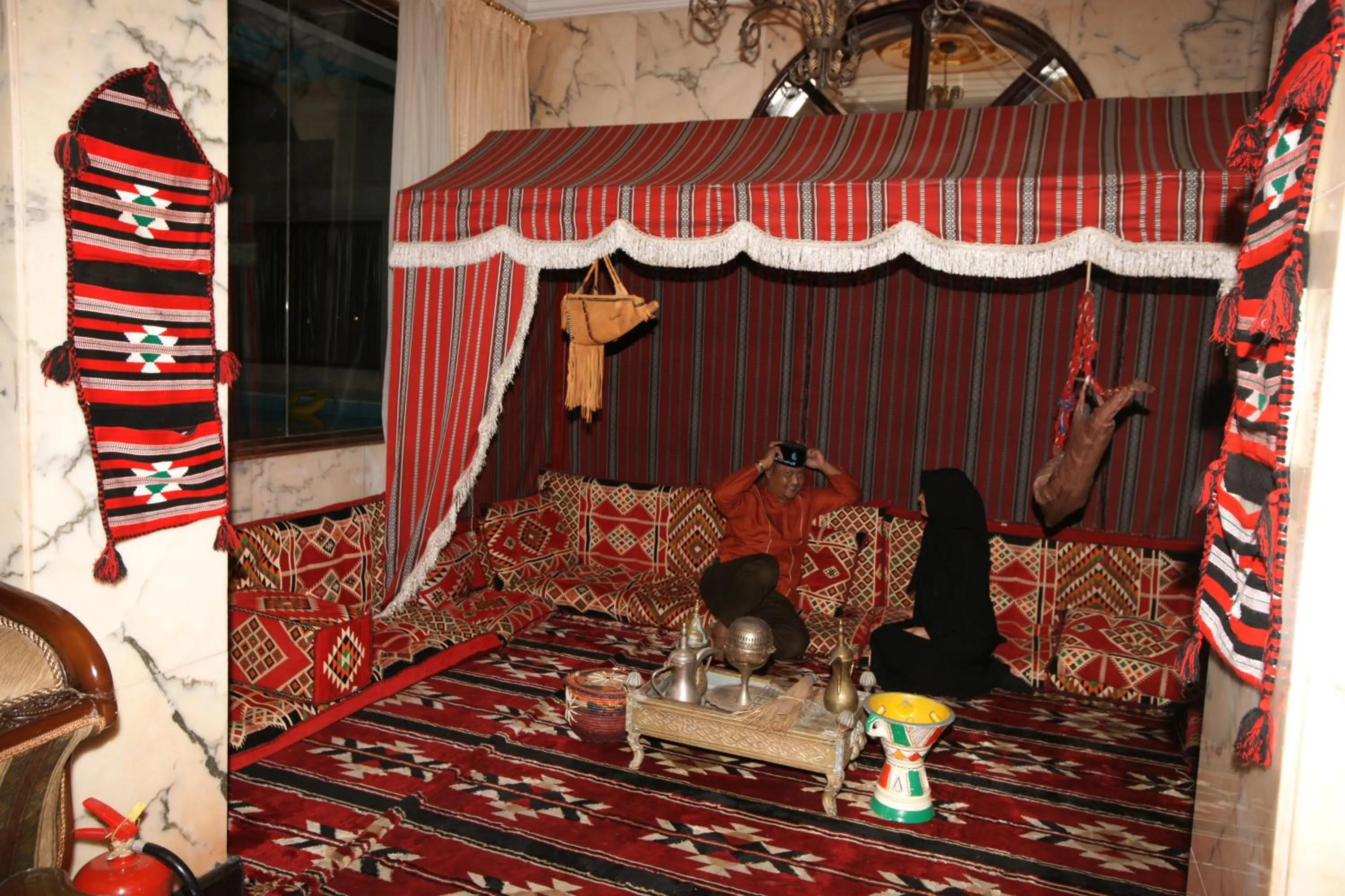 Seating area in Al Azhar Hotel Jeddah