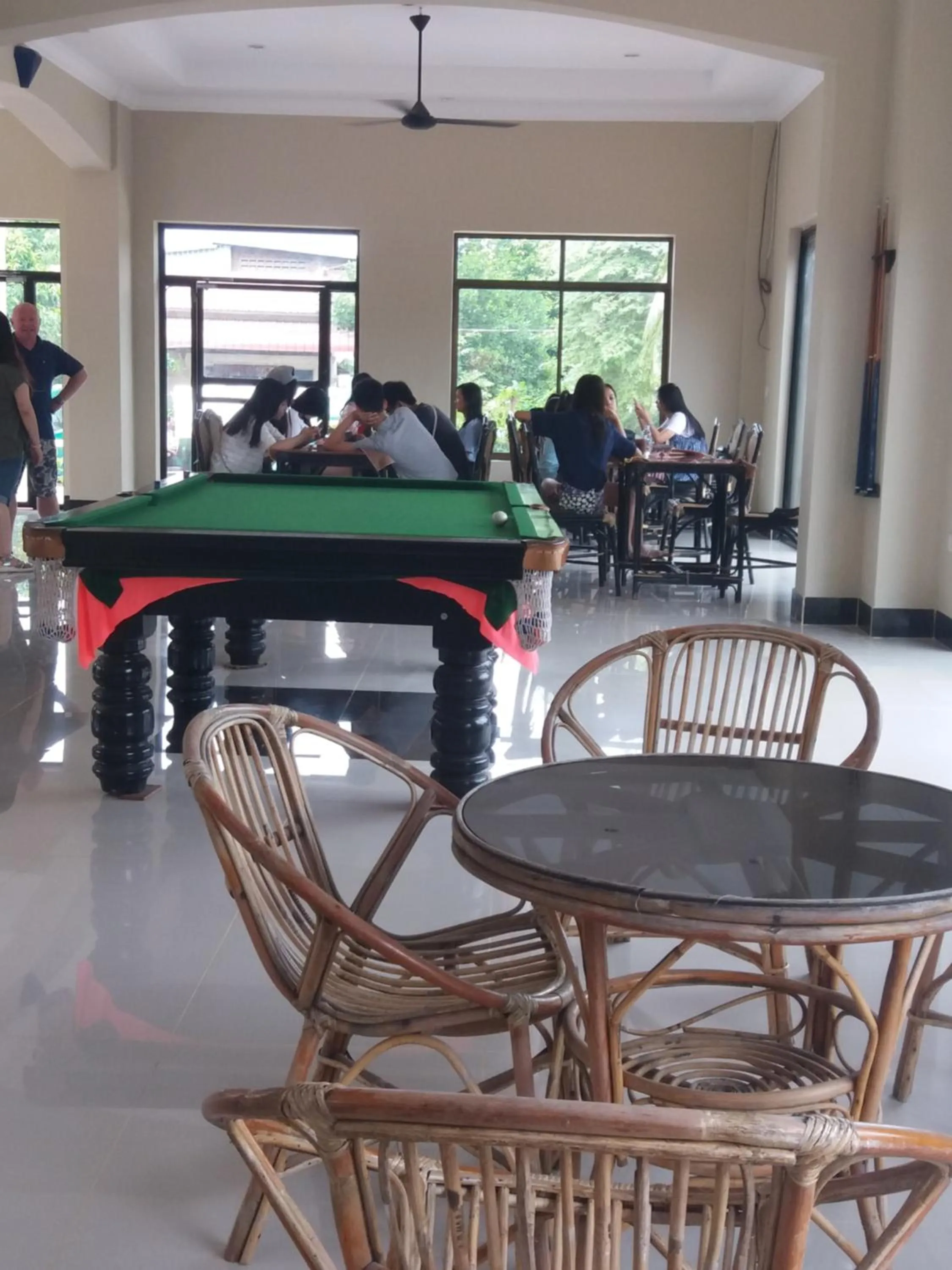 Lobby or reception in Blue Diamond Hostel