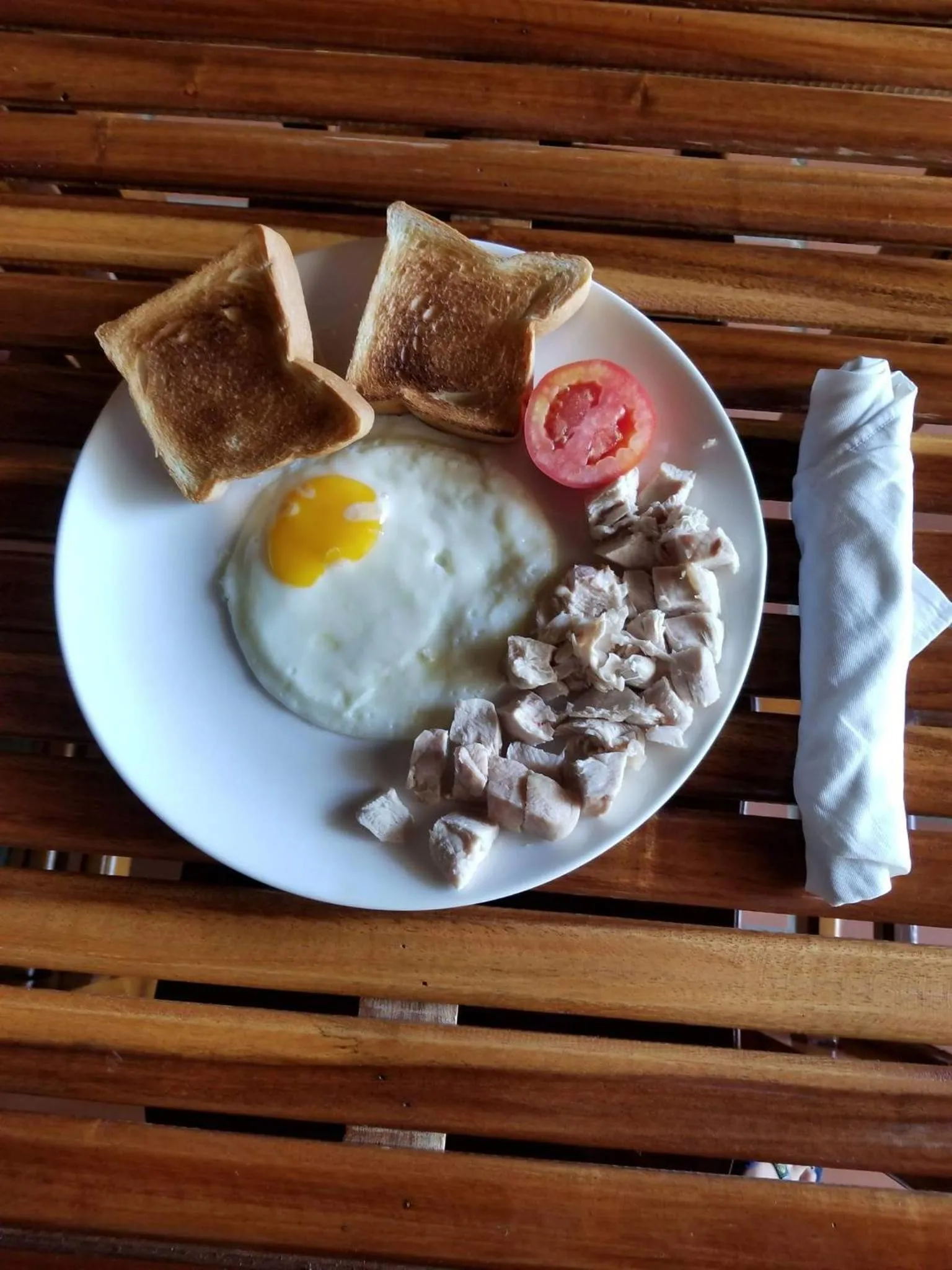 English/Irish breakfast in Blue Diamond Hostel