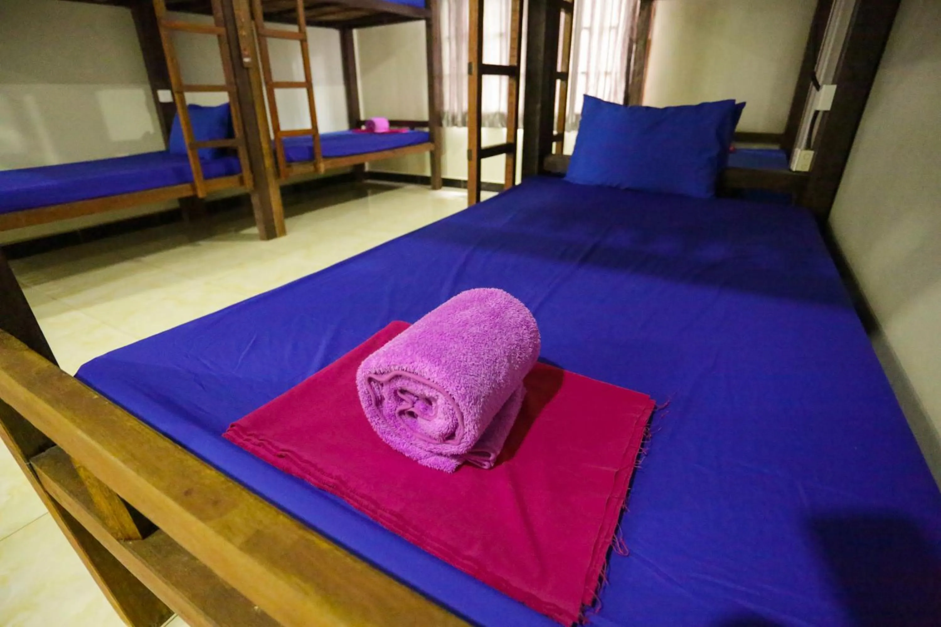 bunk bed, Bed in Blue Diamond Hostel