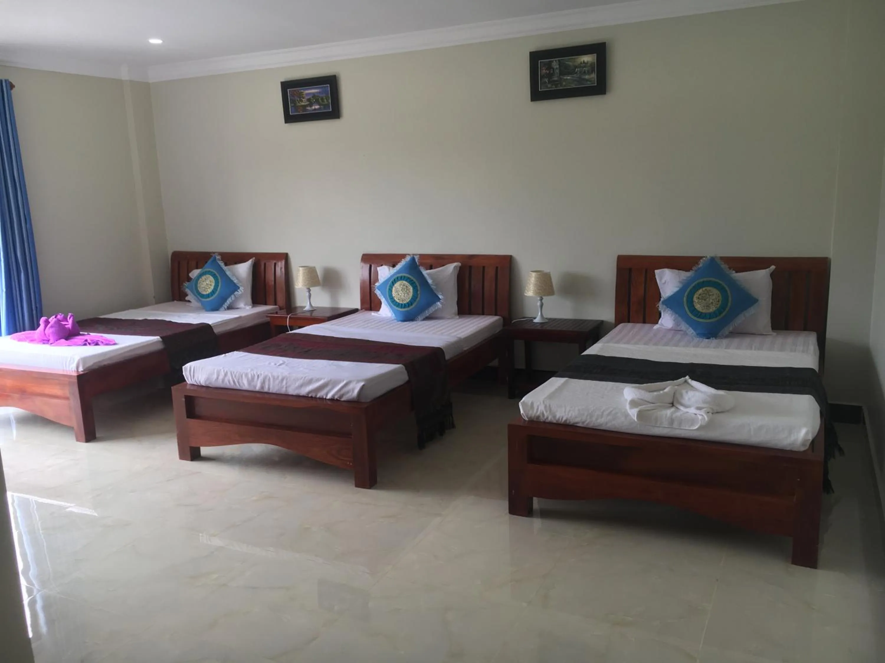 Bed in Blue Diamond Hostel