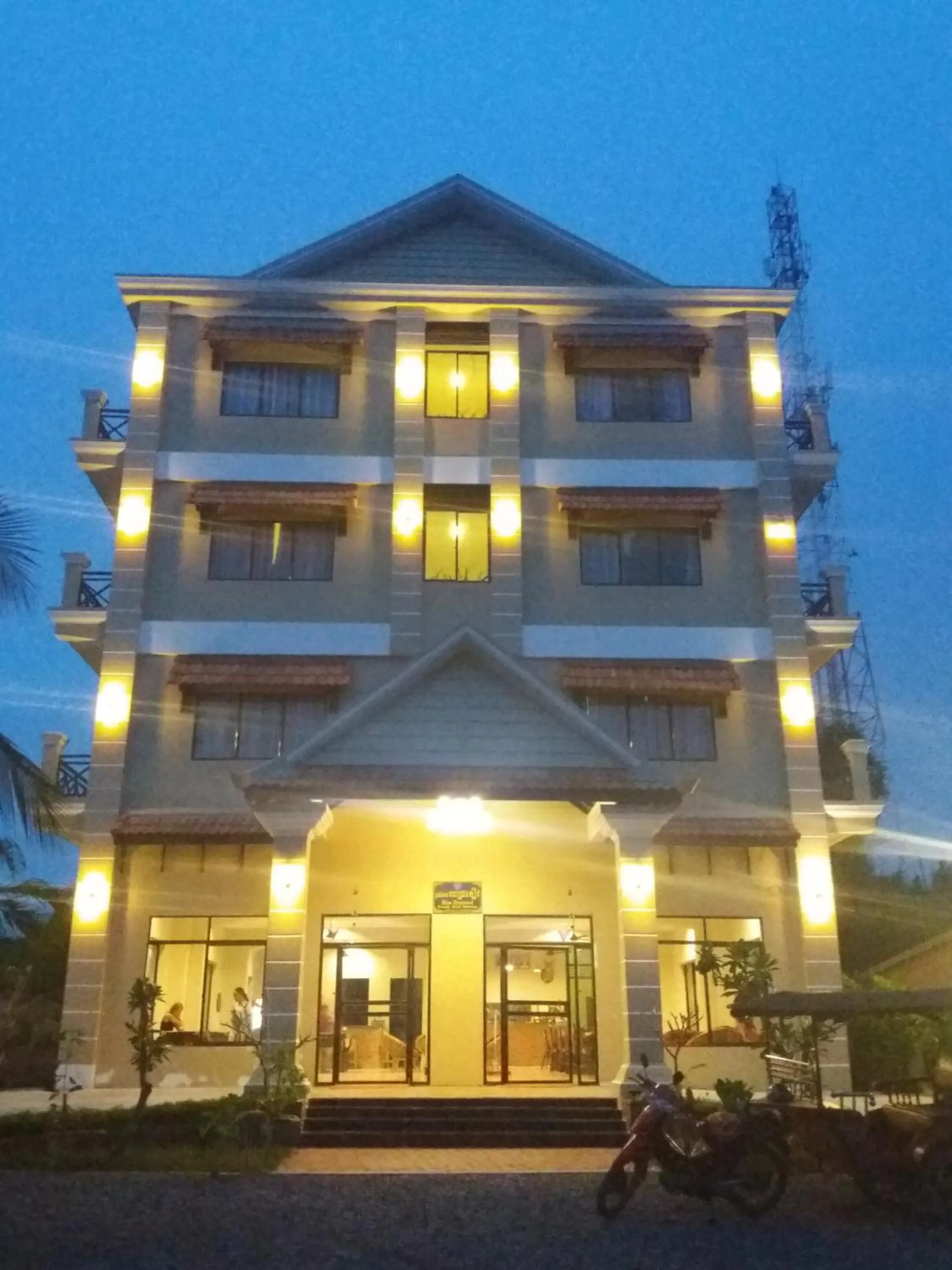 Bird's eye view in Blue Diamond Hostel