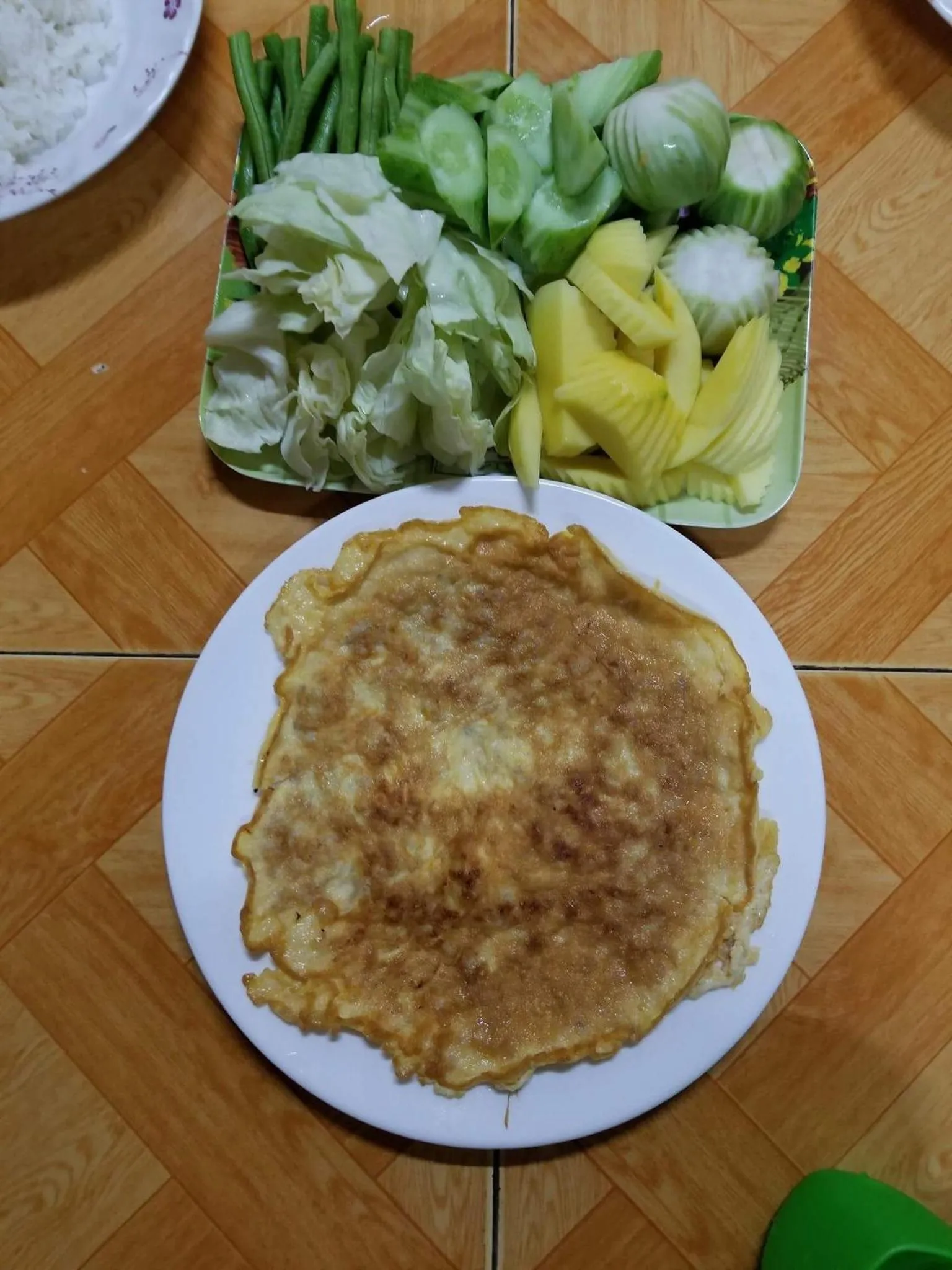 Lunch in Blue Diamond Hostel