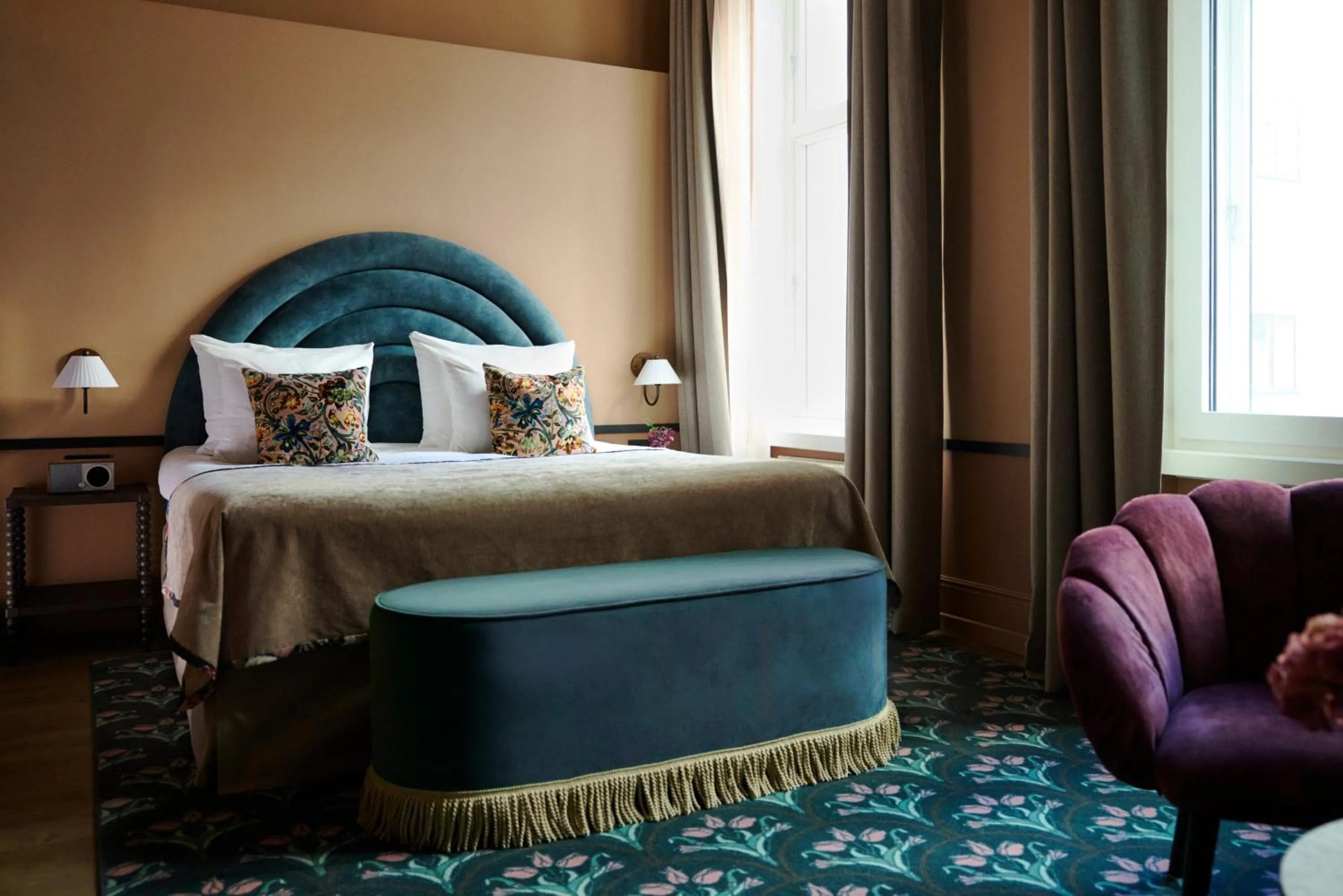 Bed in Hotel Christiania Teater