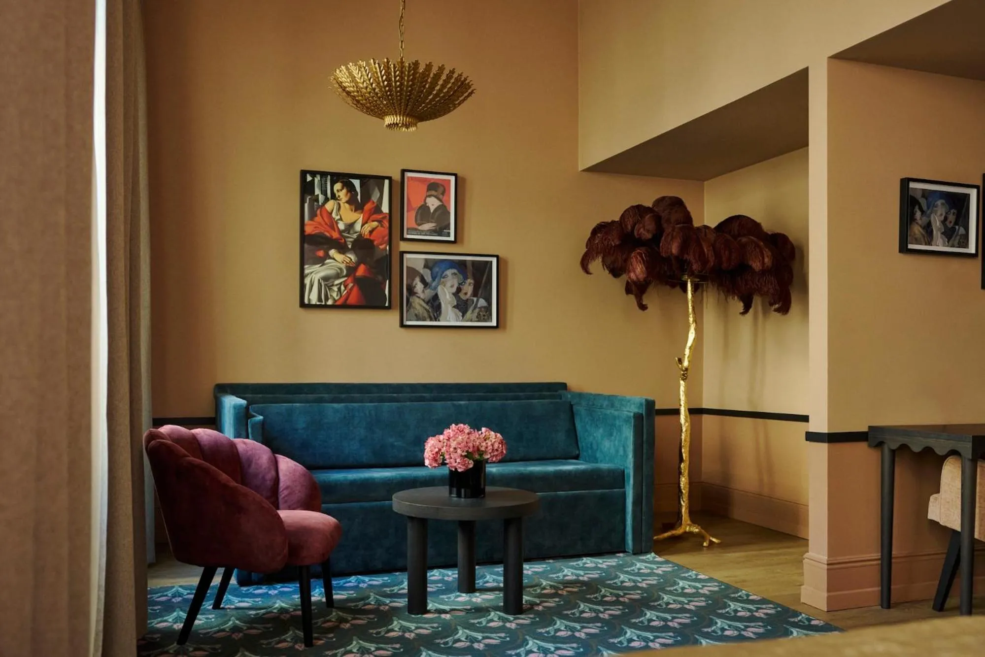 Decorative detail in Hotel Christiania Teater