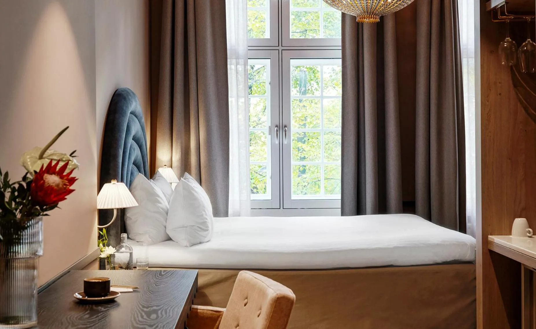 Bedroom, Bed in Hotel Christiania Teater