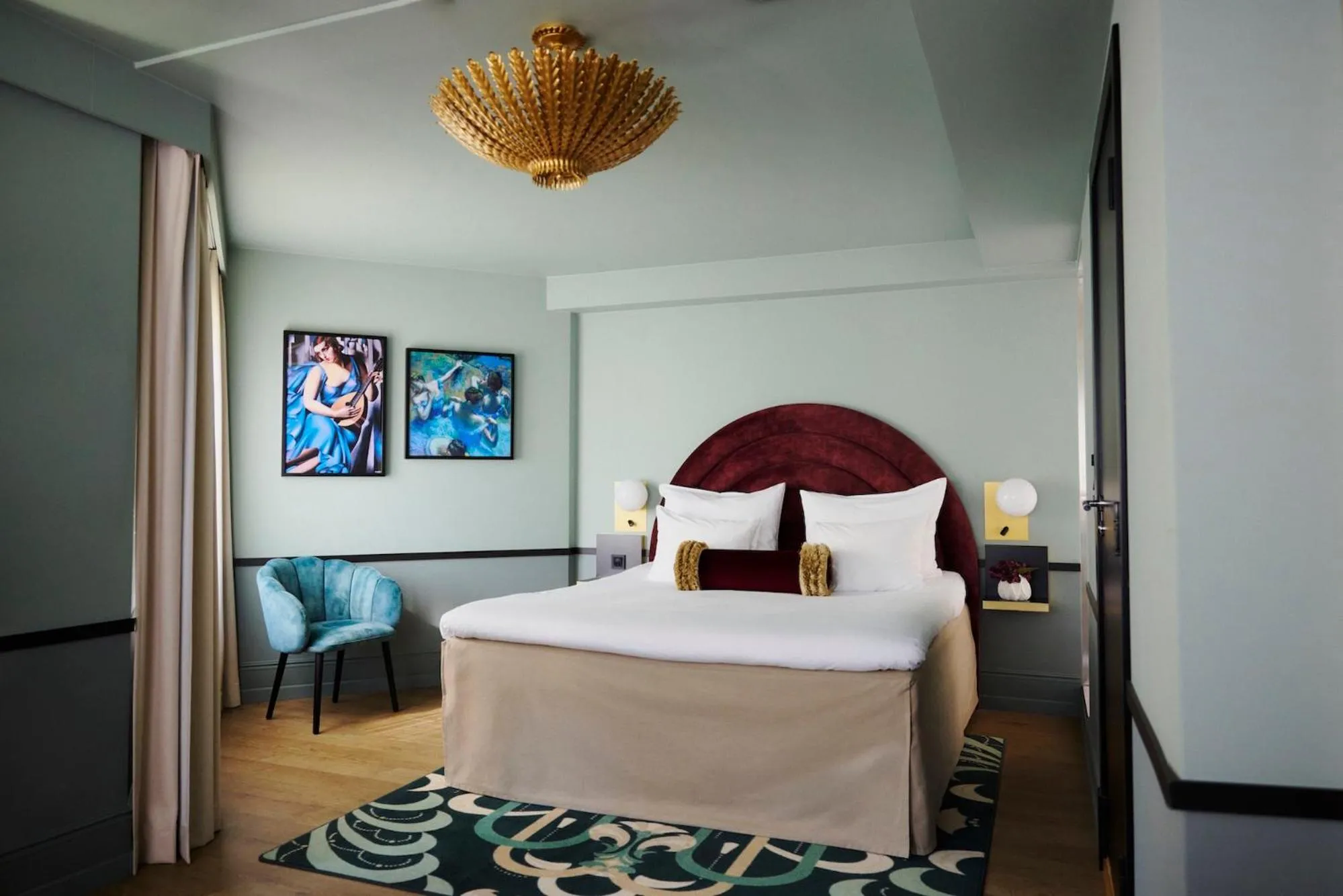 Bedroom, Bed in Hotel Christiania Teater