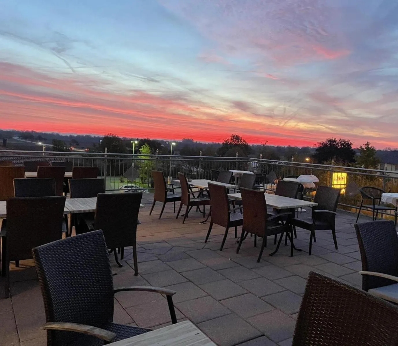 Balcony/Terrace in Heppenheimer Hof Hotel