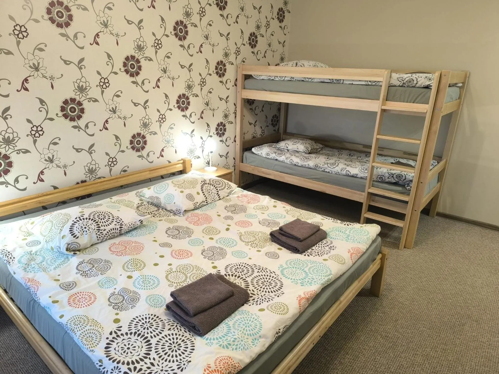 Bed in Hotel Katrina