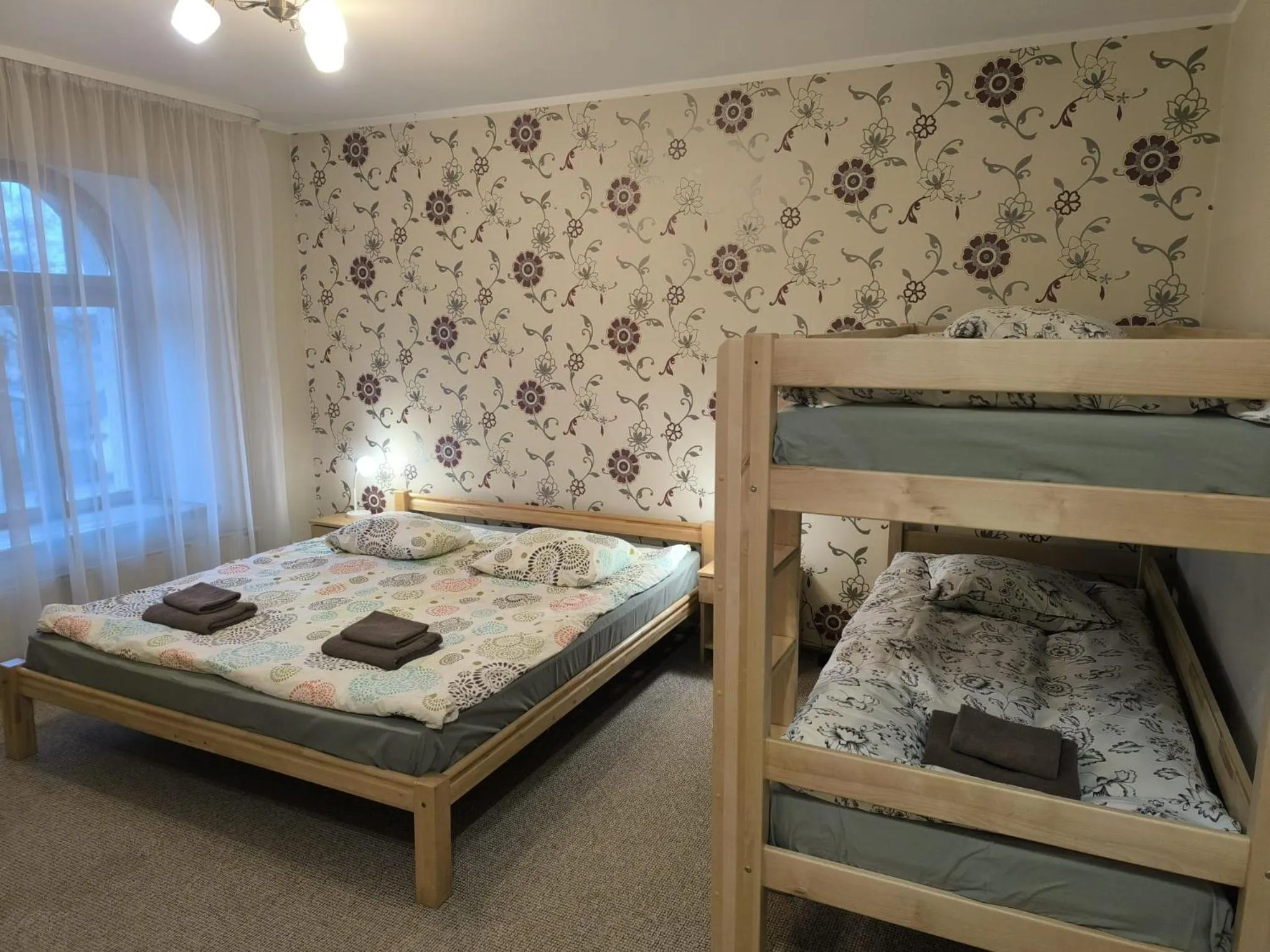 Bed in Hotel Katrina