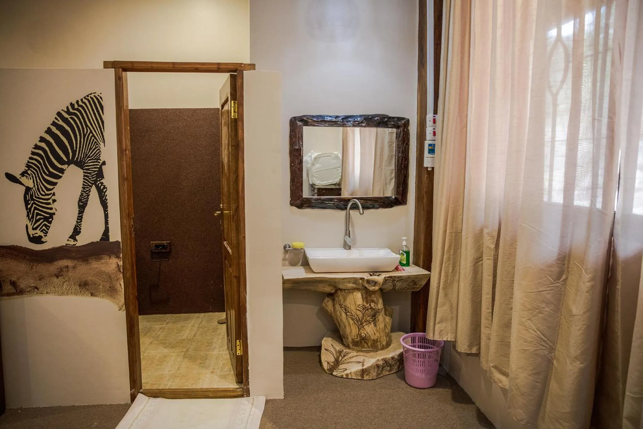 Bathroom in Wag Hill Lodge & Spa