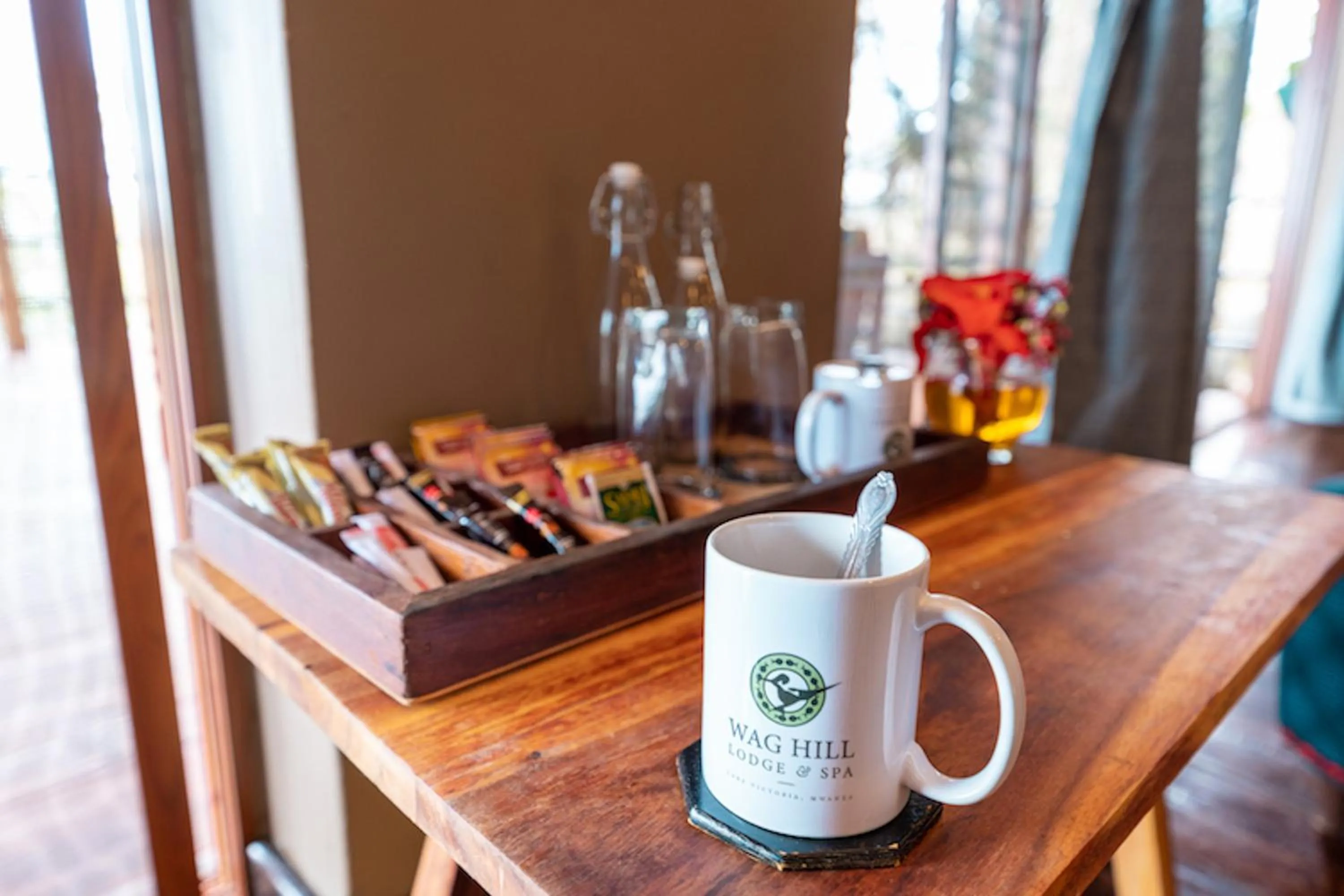Coffee/tea facilities in Wag Hill Lodge & Spa