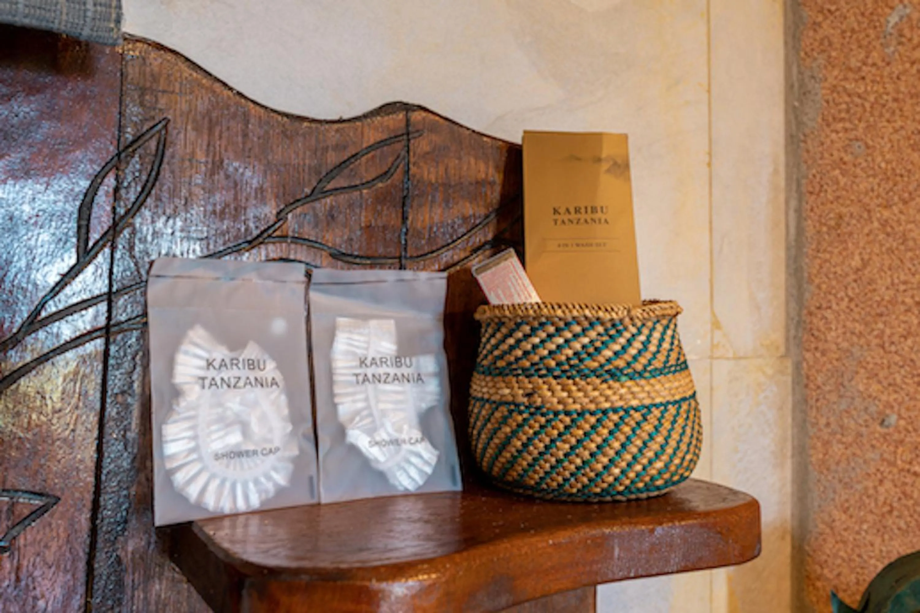 Decorative detail in Wag Hill Lodge & Spa