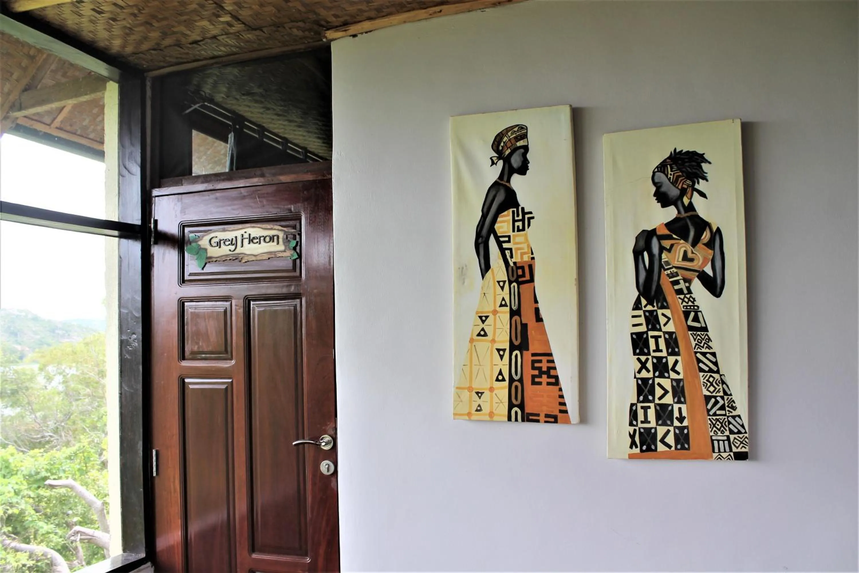 Decorative detail in Wag Hill Lodge & Spa