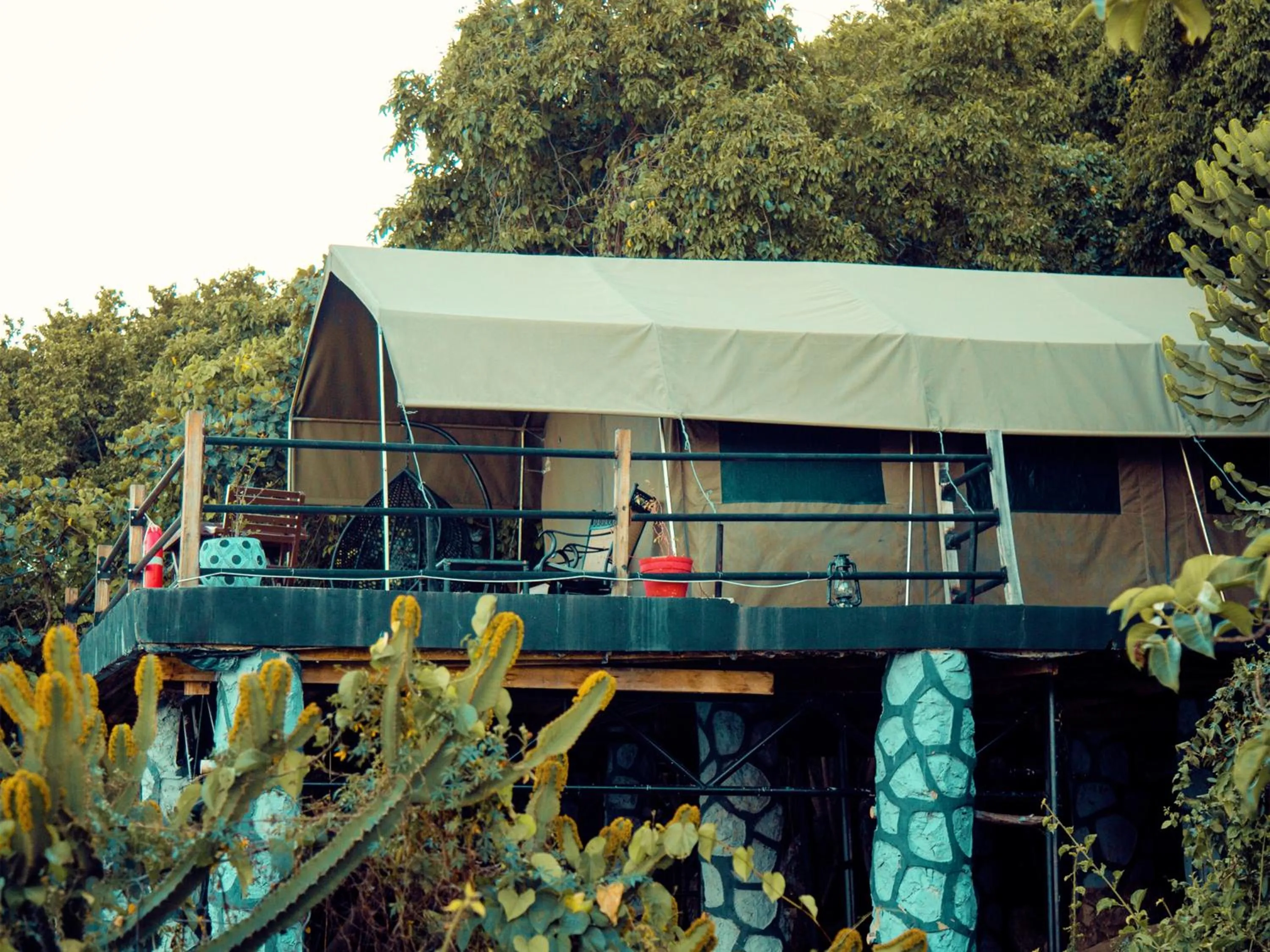 Property building in Wag Hill Lodge & Spa