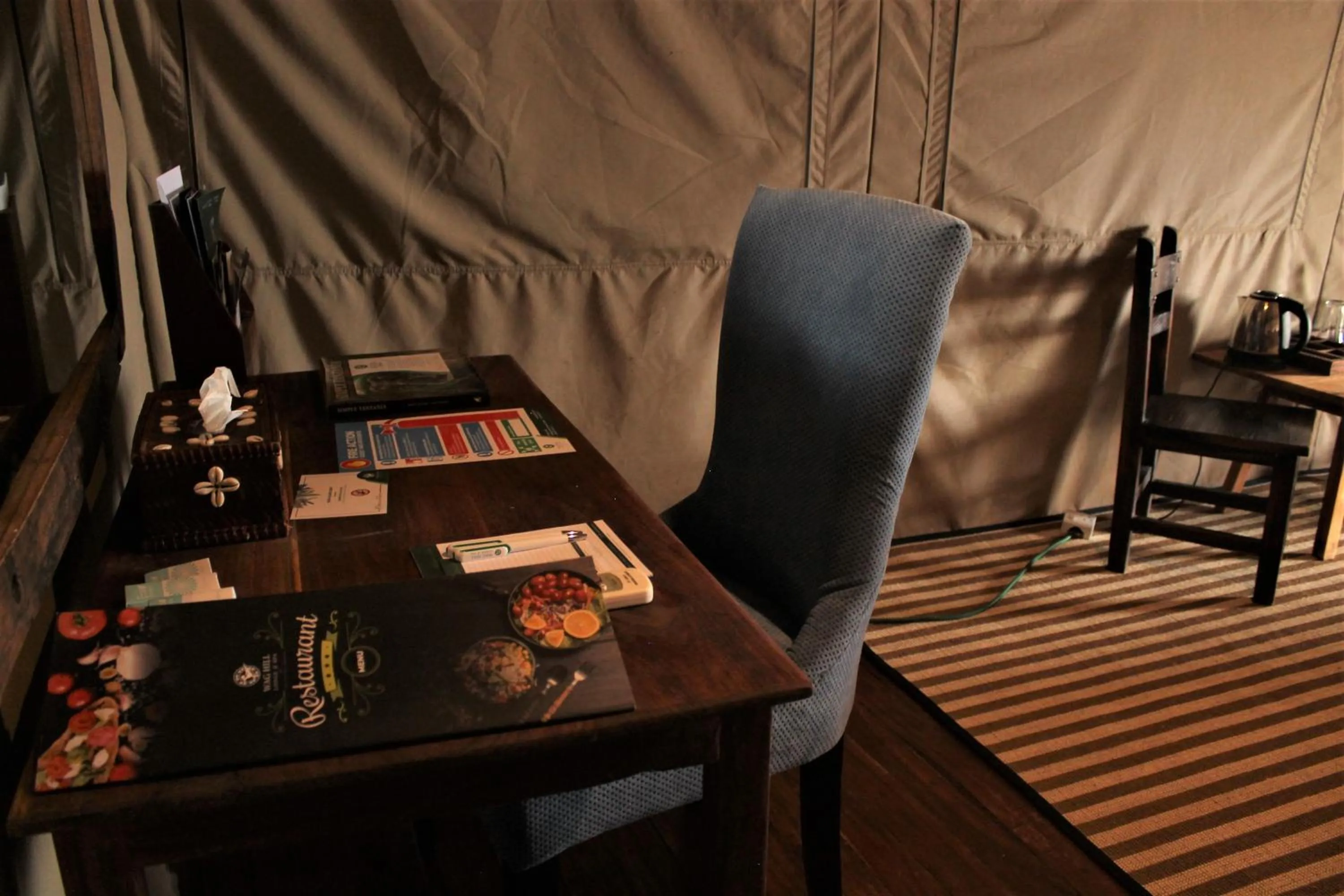 Seating area in Wag Hill Lodge & Spa