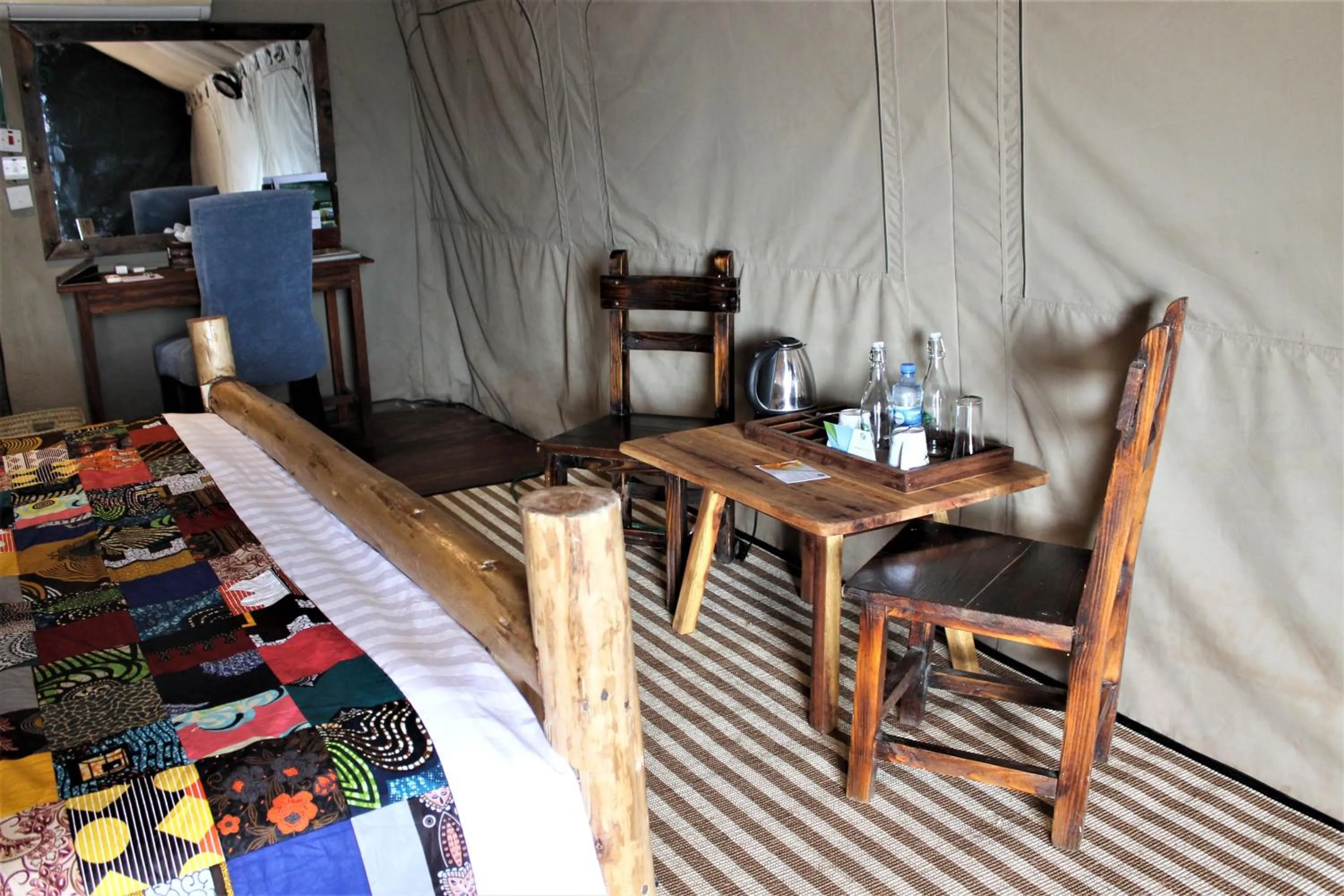 Seating area in Wag Hill Lodge & Spa