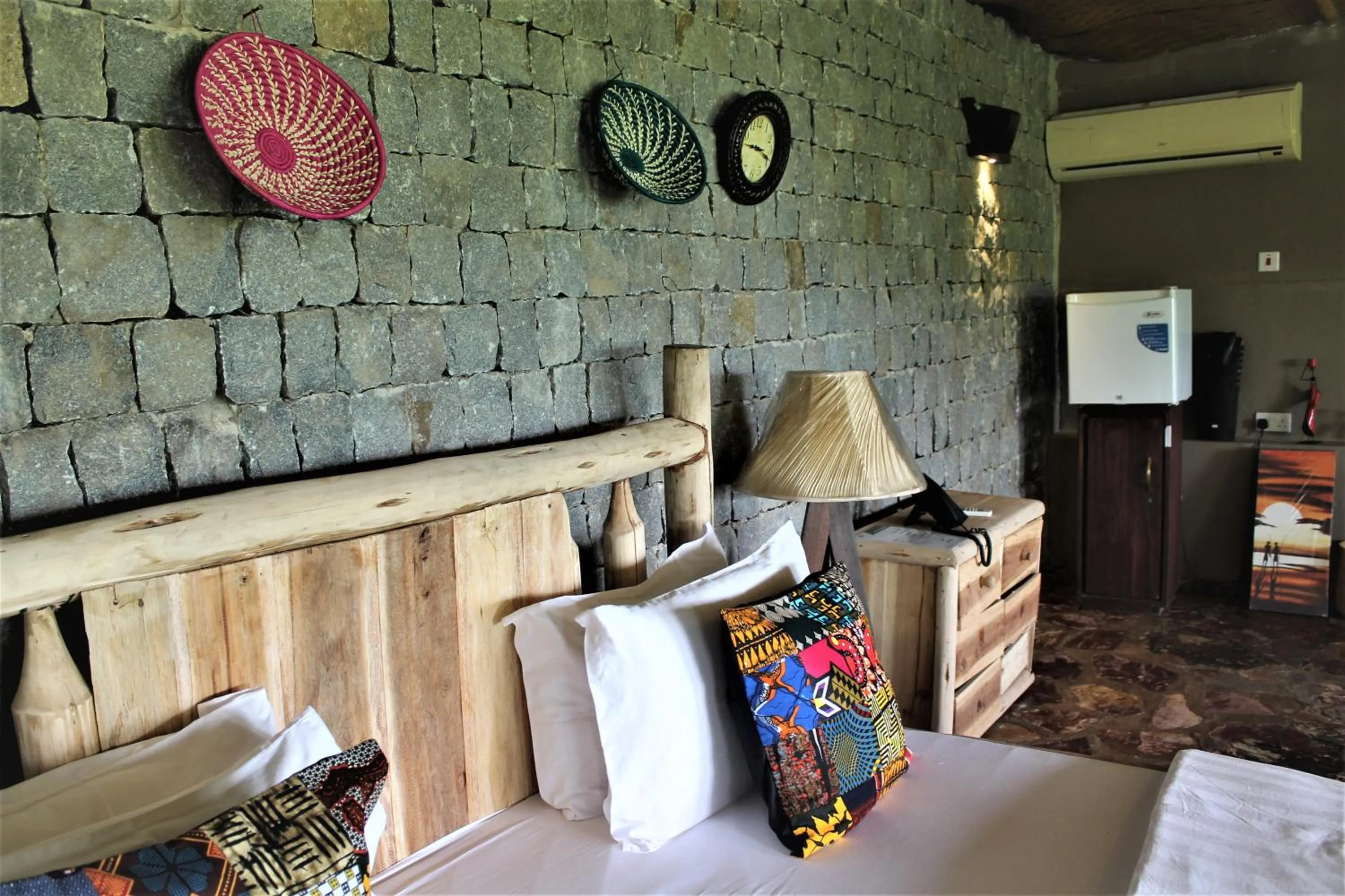 Bed in Wag Hill Lodge & Spa