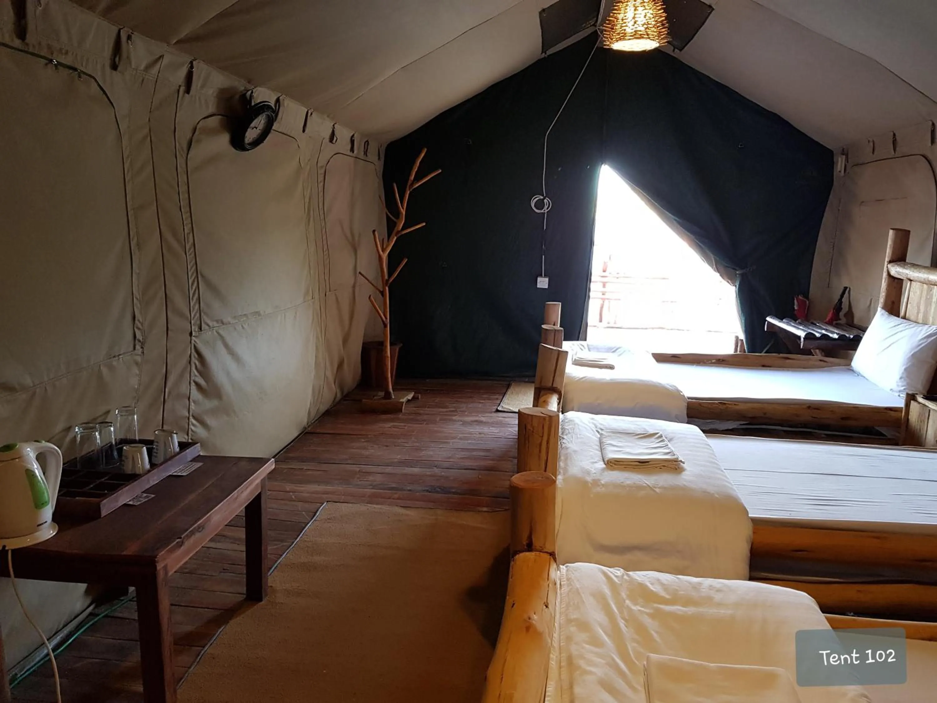 Living room, Bed in Wag Hill Lodge & Spa