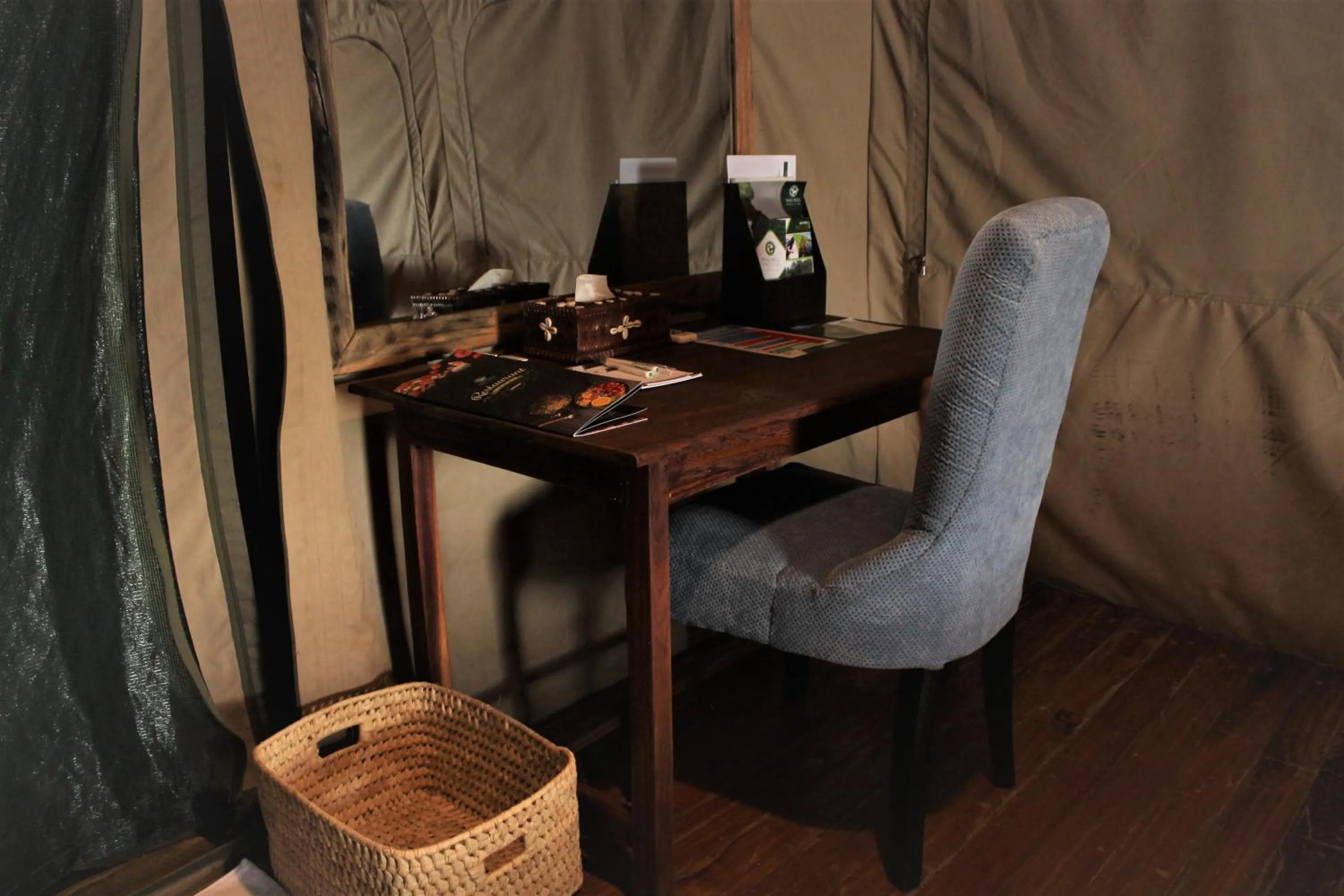 Seating area in Wag Hill Lodge & Spa