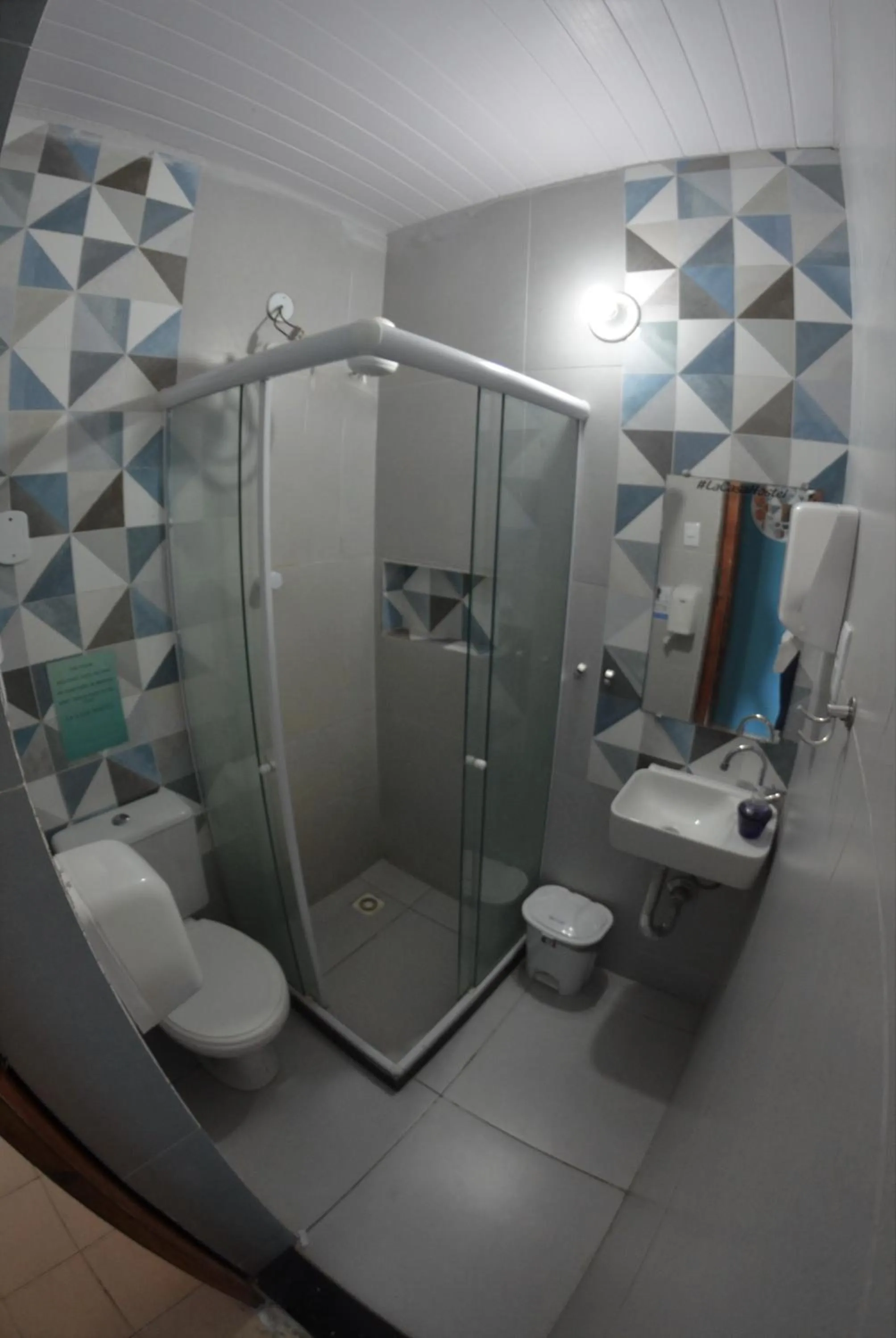 Bathroom in La Casa Hostel