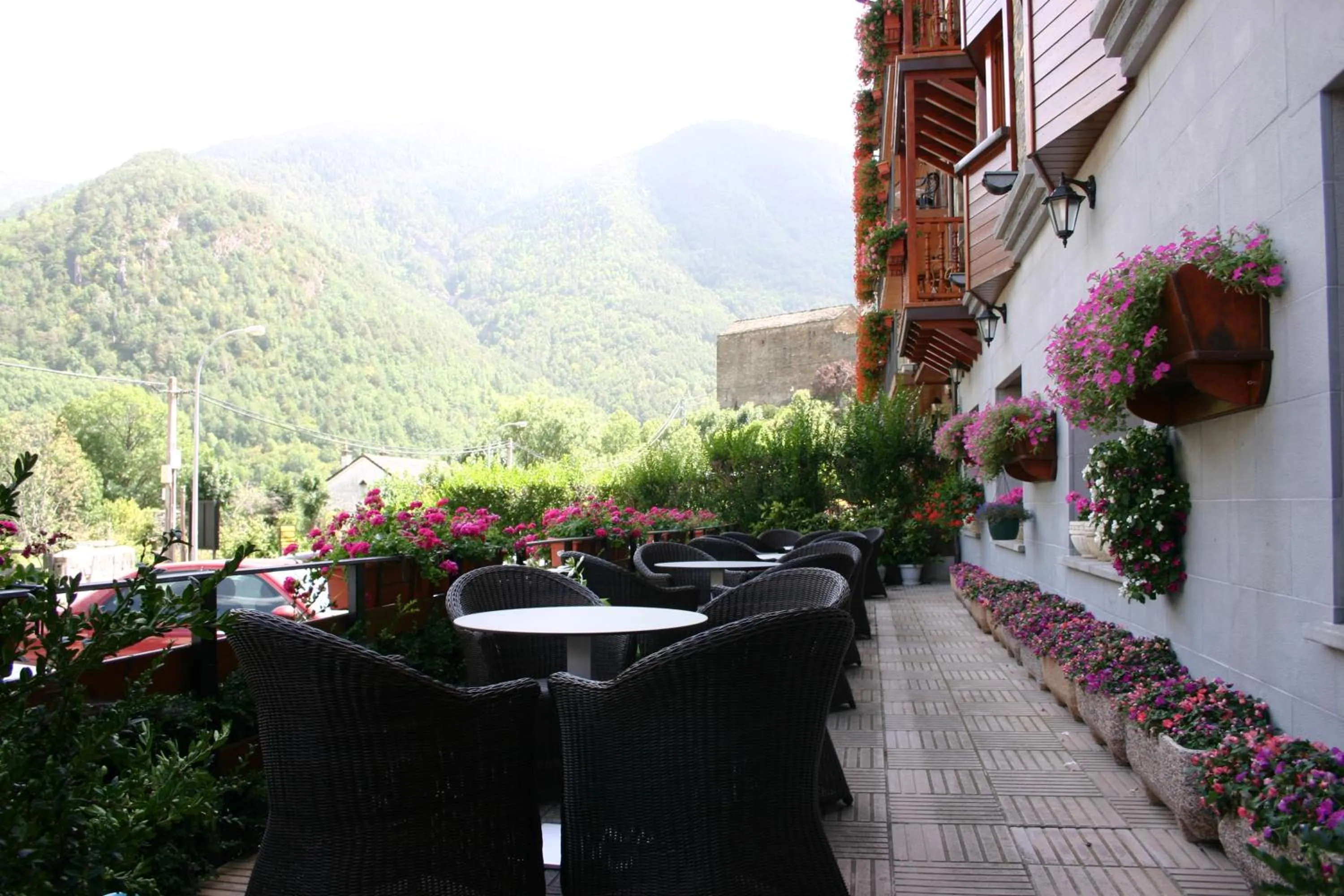 Balcony/Terrace in Hotel Bujaruelo