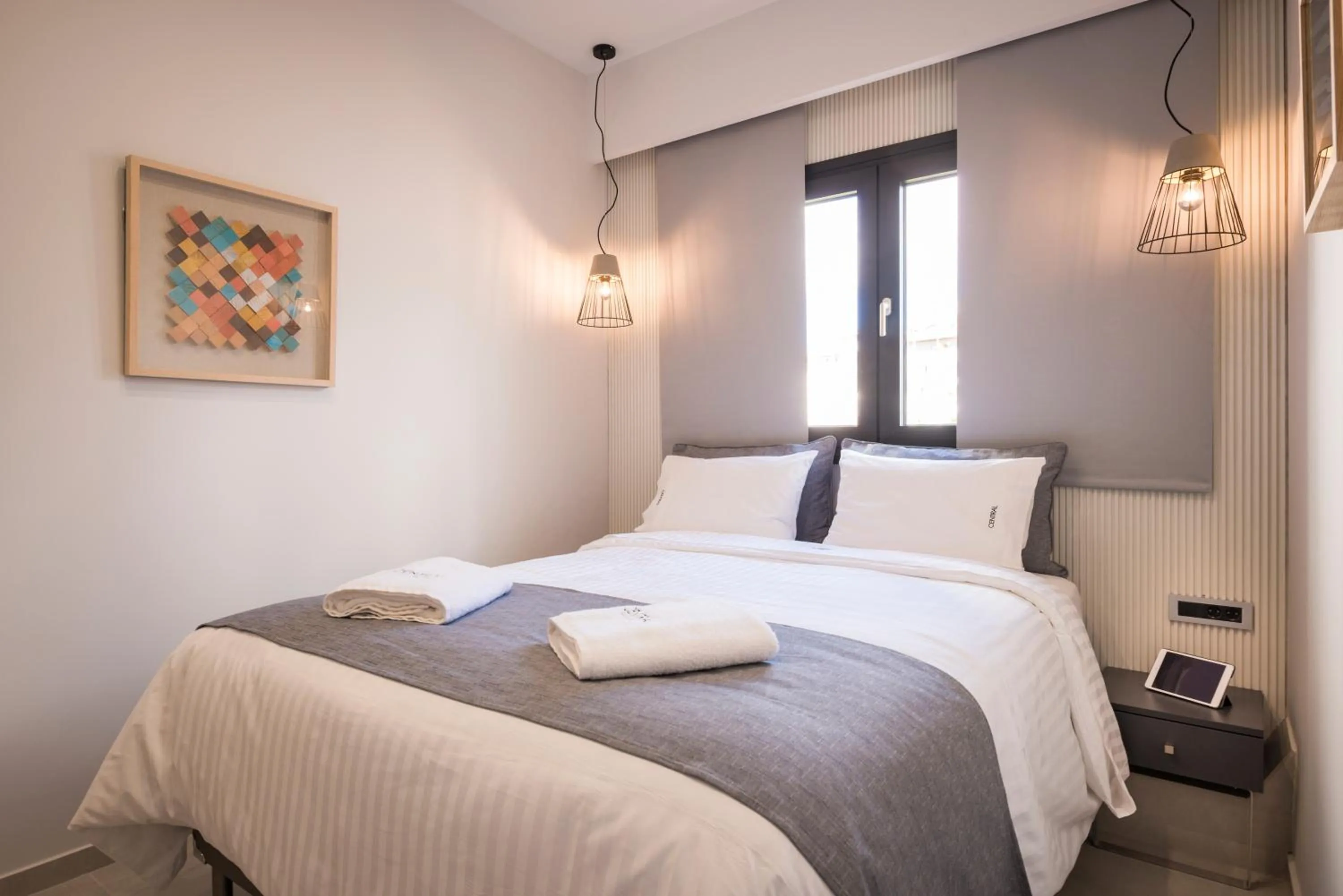 Bed in Central City Hotel