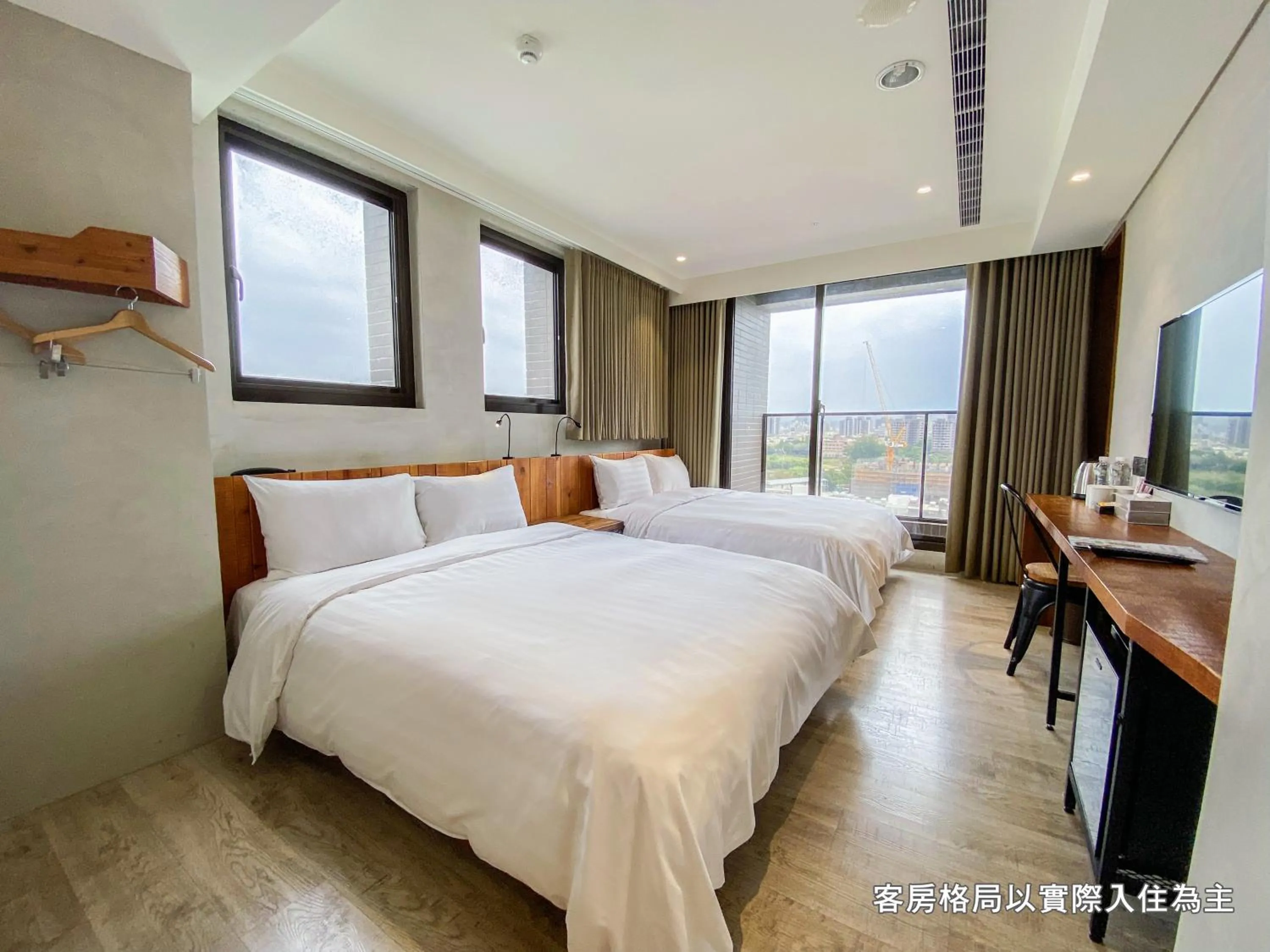 Bed in Central Land Hotel