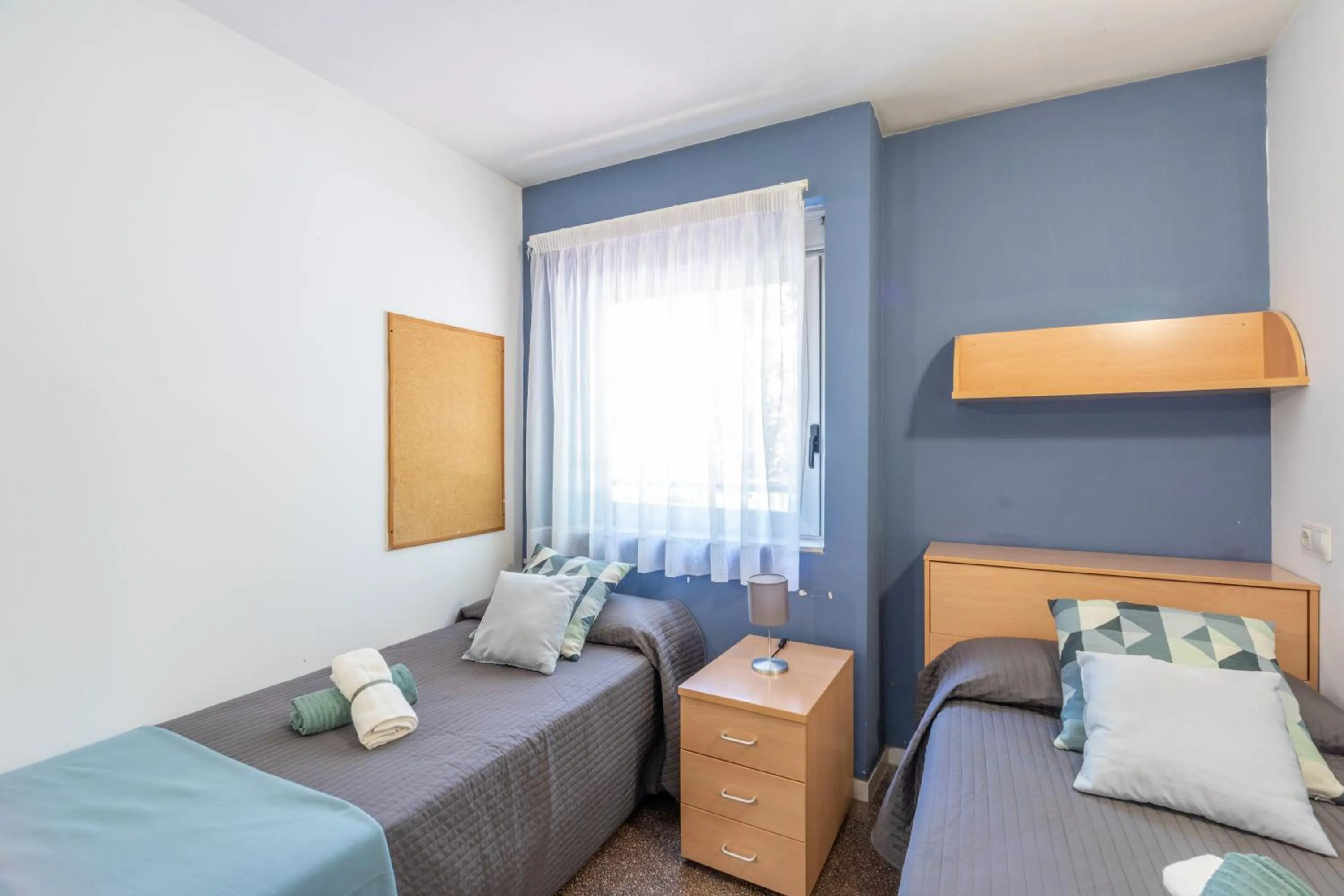 Bed in Residencia Universitaria Resa La Ciutadella