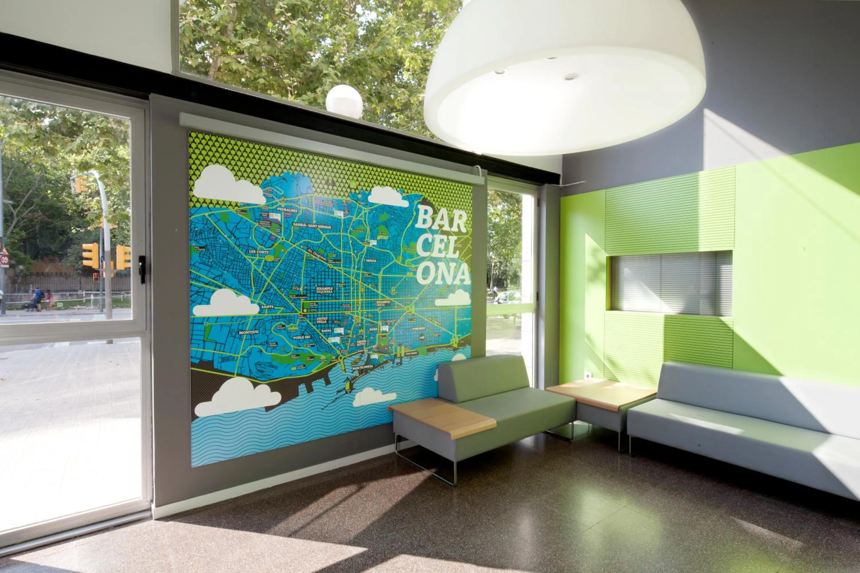 Area and facilities, Bed in Residencia Universitaria Resa La Ciutadella