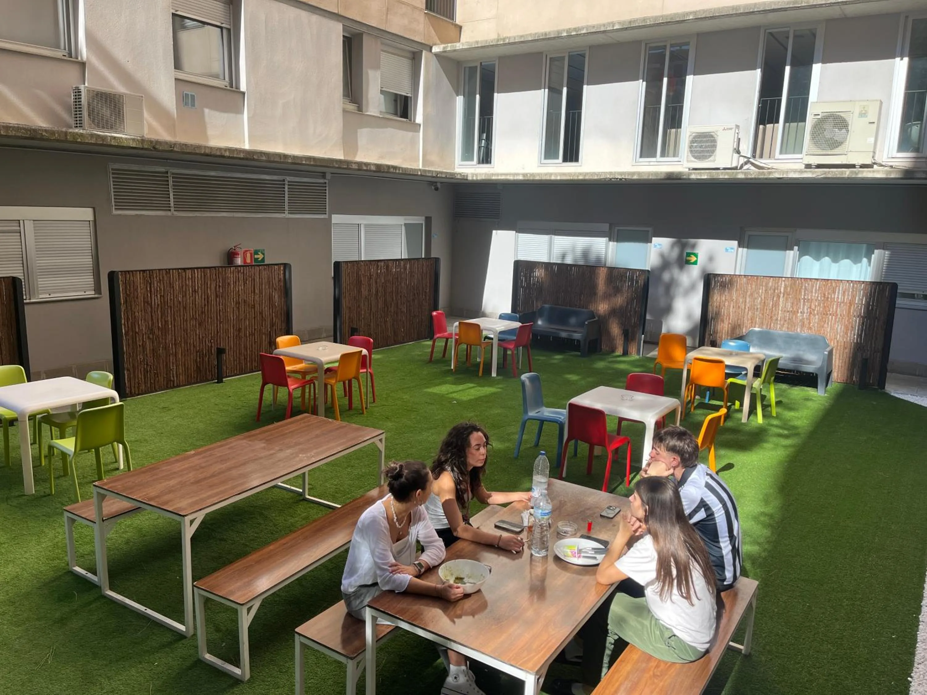 Balcony/Terrace in Residencia Universitaria Resa La Ciutadella