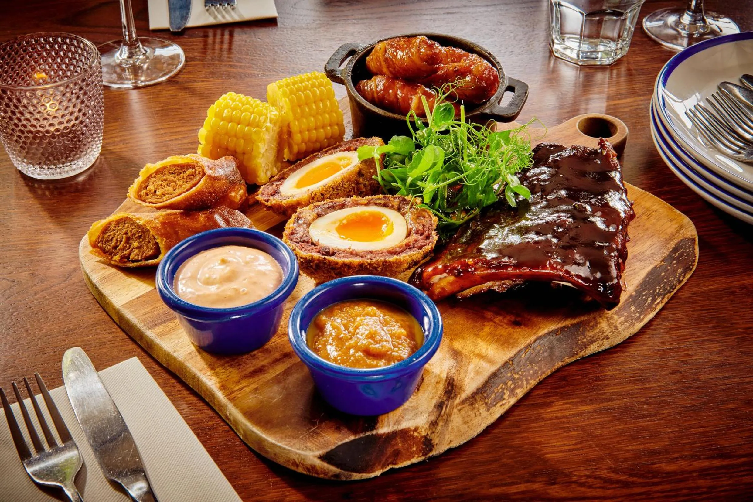 Food and drinks in The Jug And Bottle