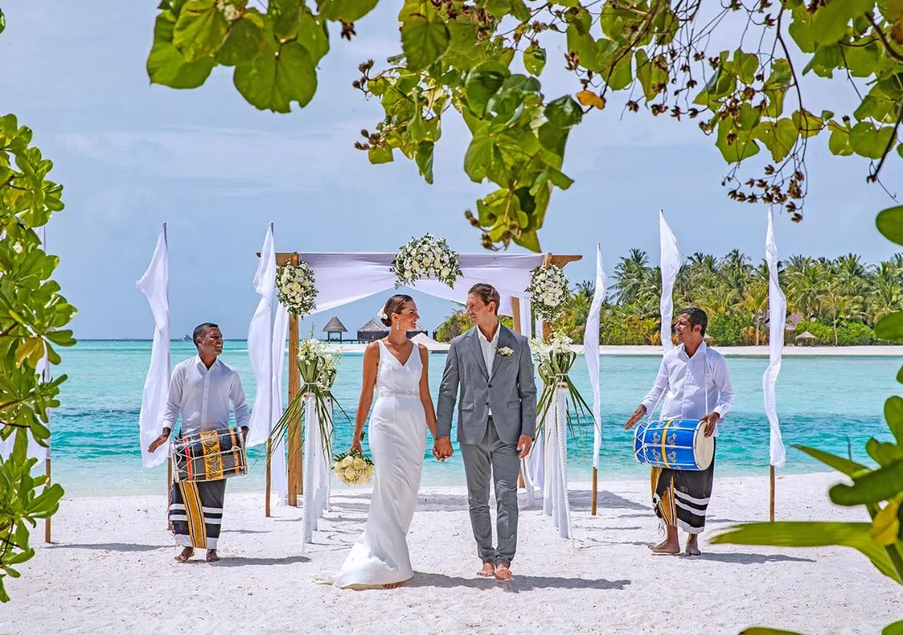 wedding in Naladhu Private Island Maldives