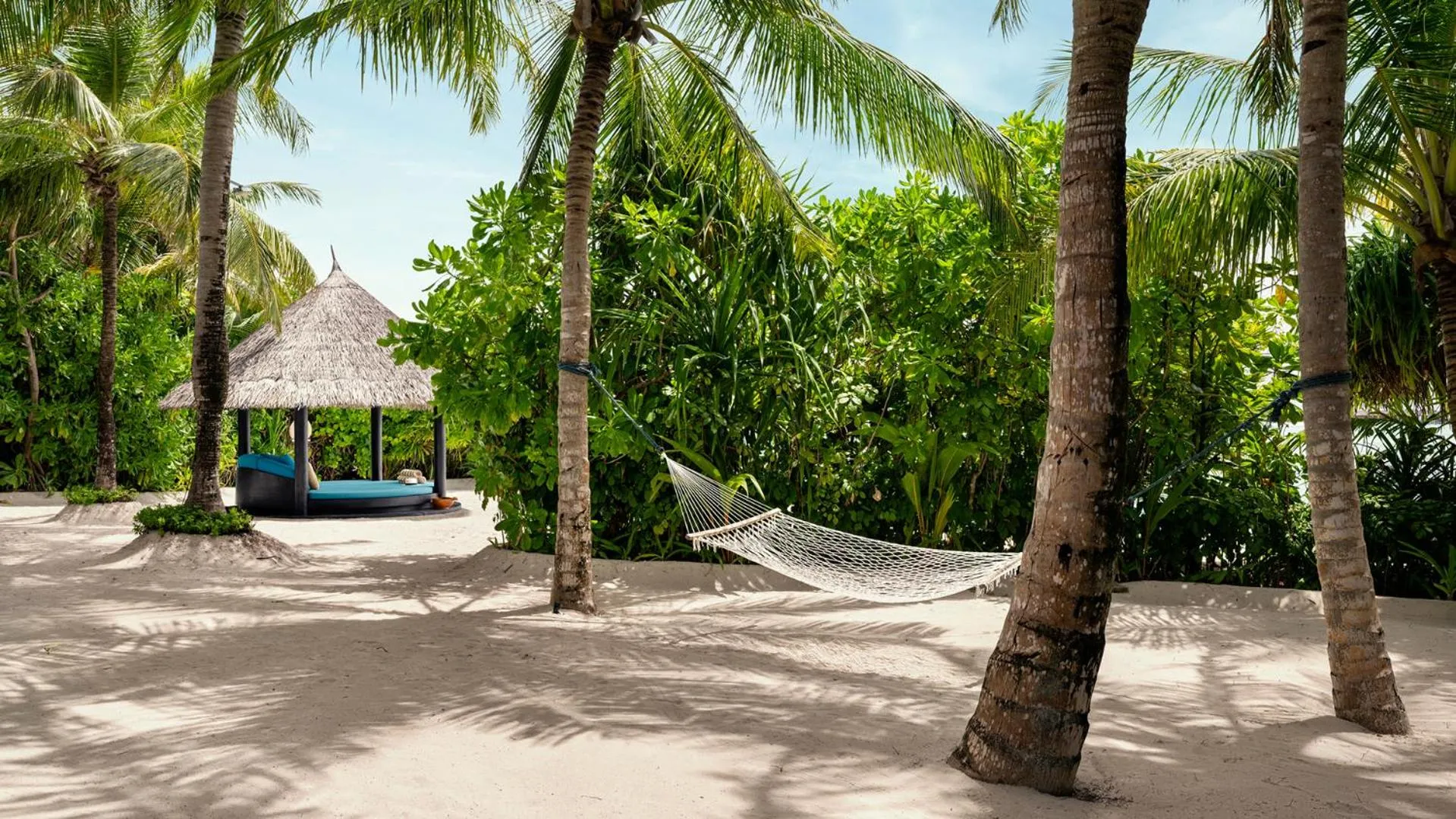 Seating area in Naladhu Private Island Maldives