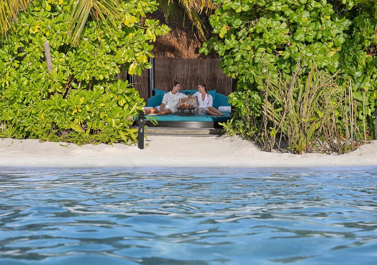 Beach in Naladhu Private Island Maldives