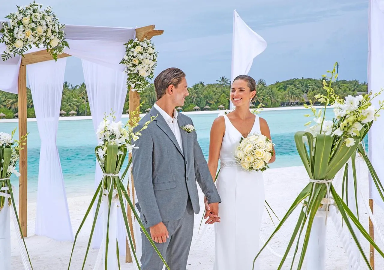 wedding in Naladhu Private Island Maldives