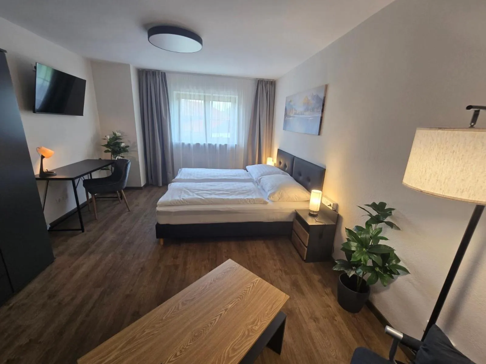 Bed in Landgasthof Schwarzberg