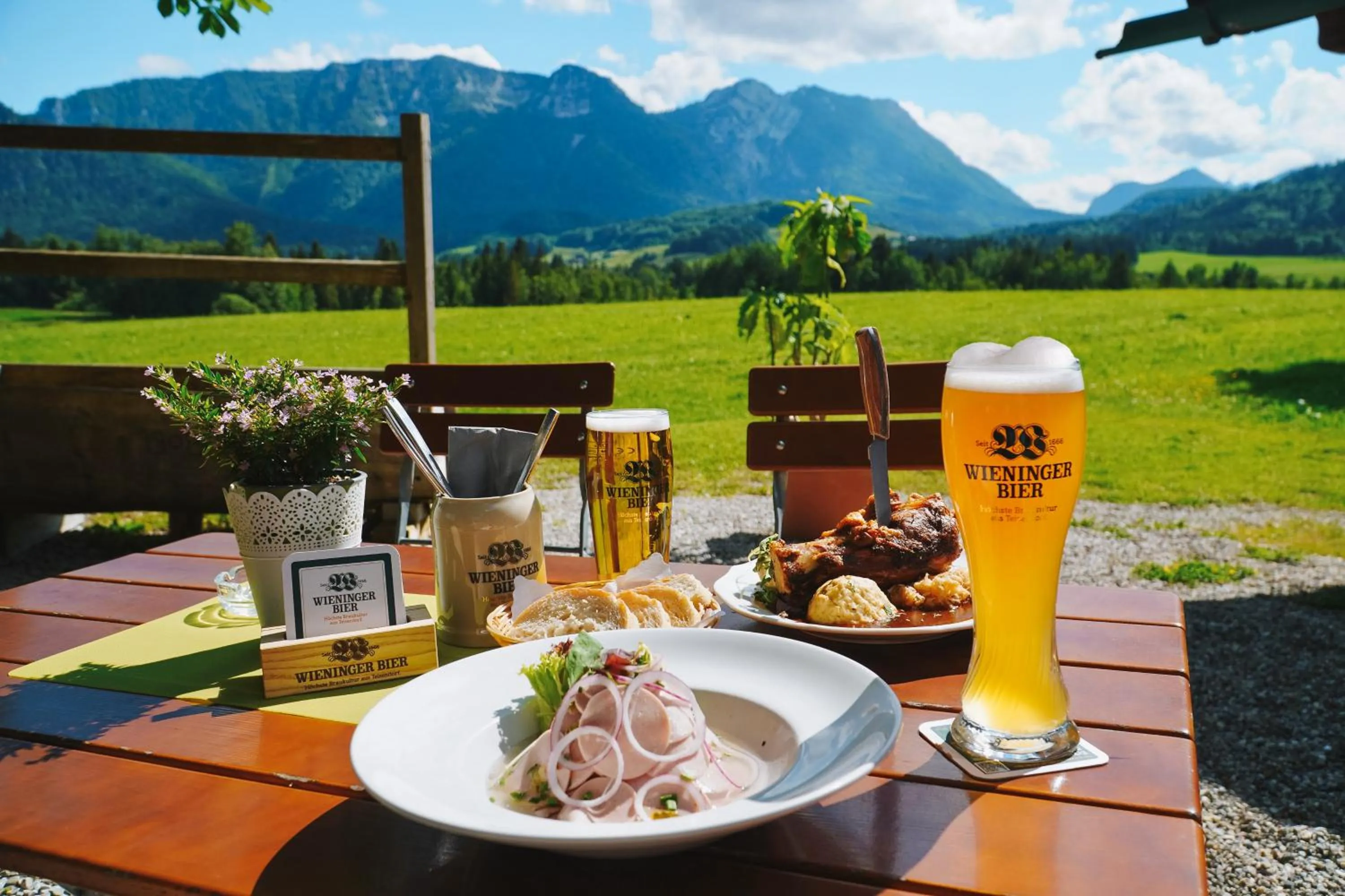 Food and drinks in Landgasthof Schwarzberg
