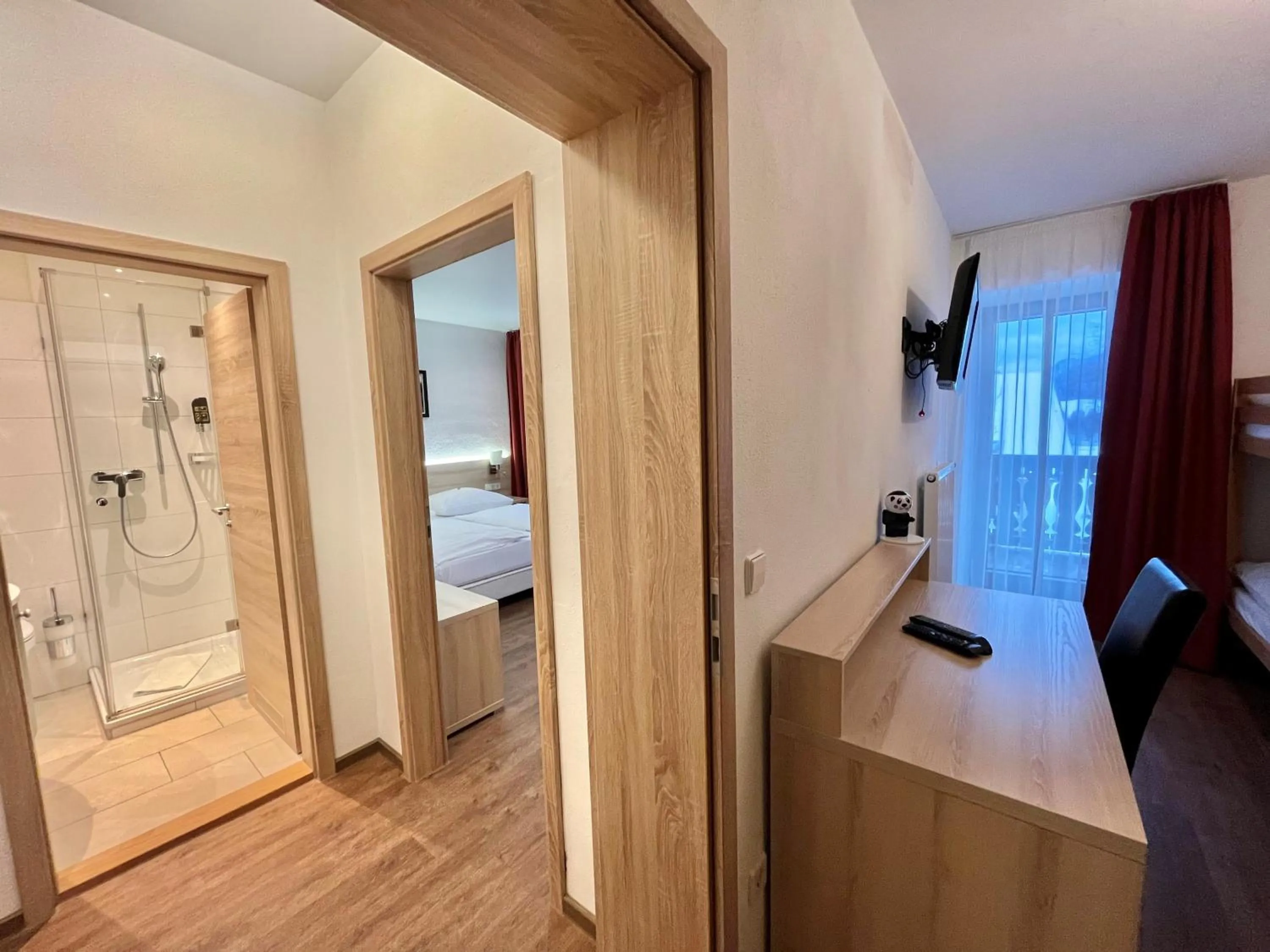 Photo of the whole room, Bed in Landgasthof Schwarzberg