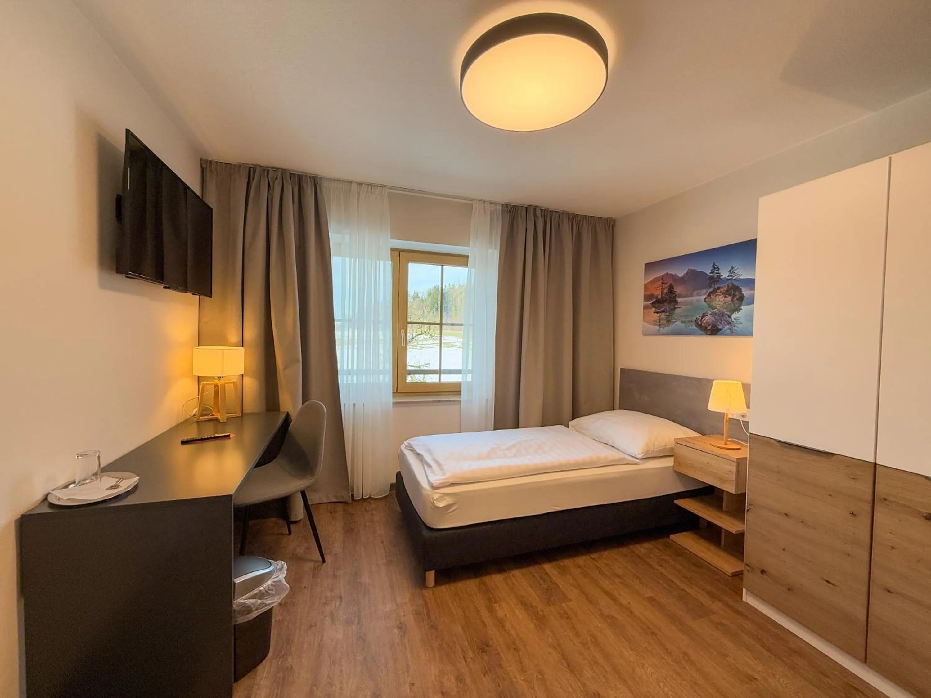 Bed in Landgasthof Schwarzberg