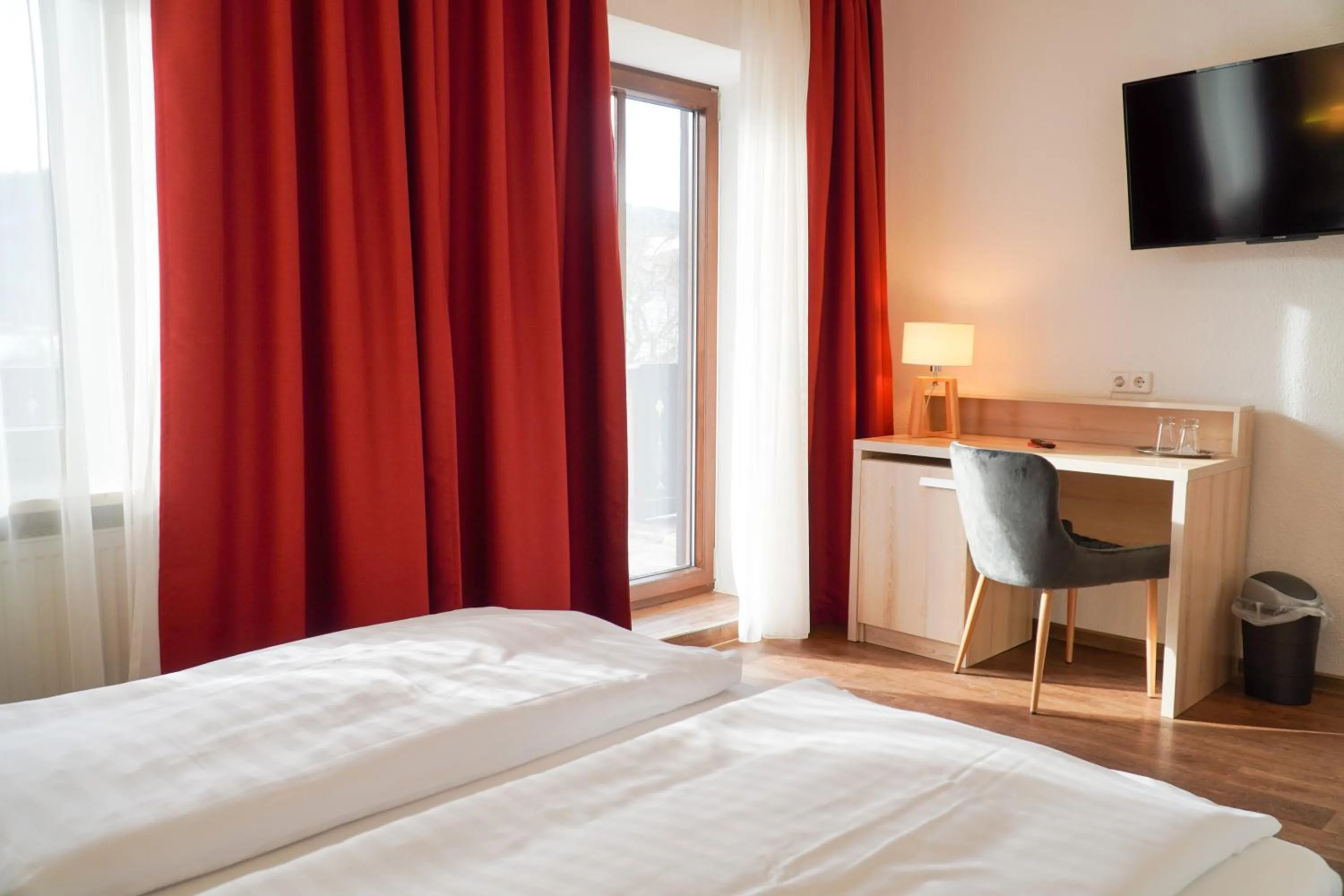 Bed in Landgasthof Schwarzberg