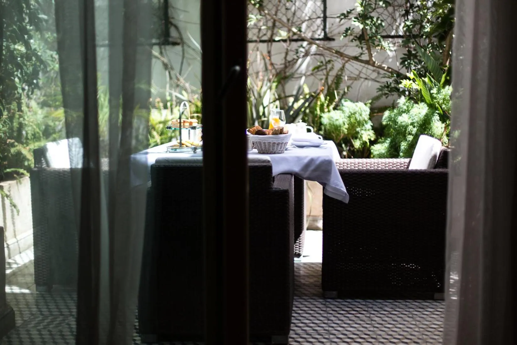 Balcony/Terrace in Hôtel particulier Le DOGE - Relais & Châteaux